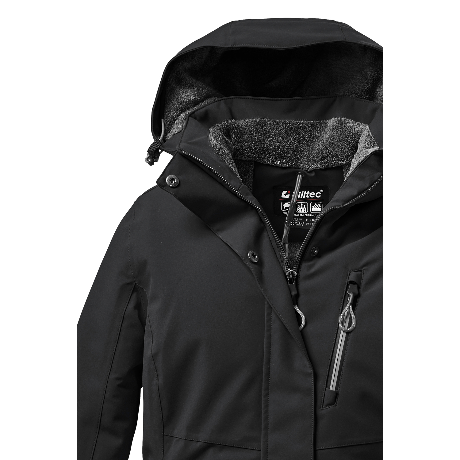 Damen killtec Schwarz KOW 140 WMN JCKT 00200 50 Funktionsjacke