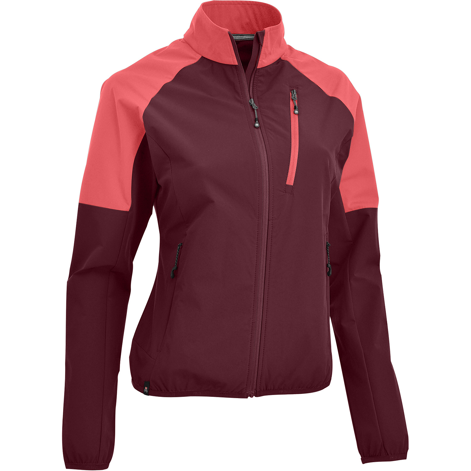 Damen Maul Sport Dunkelrot Kepler Track XT - leichte Soft Funktionsjacke
