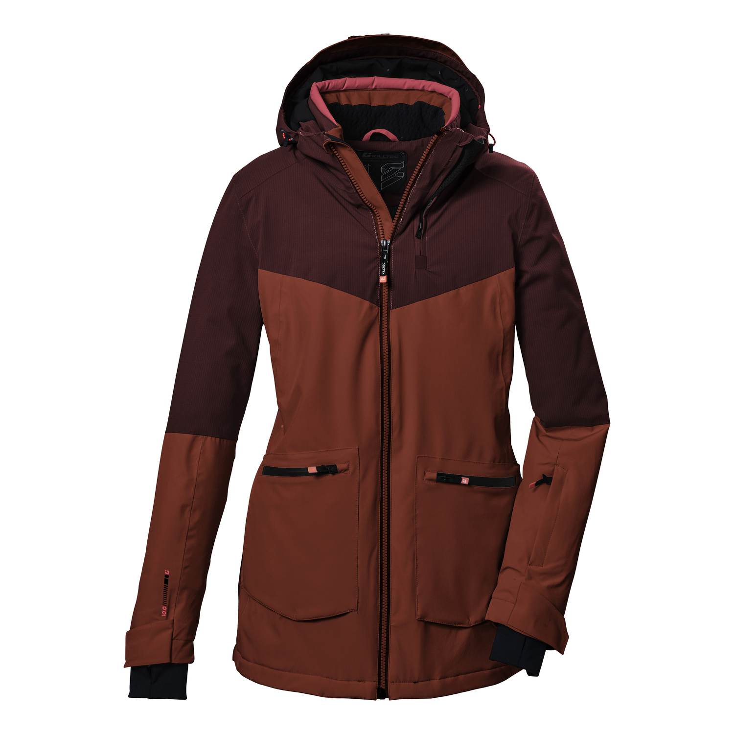 Damen killtec Braun KSW 40 WMN SKI JCKT 00336 46 Funktionsjacke
