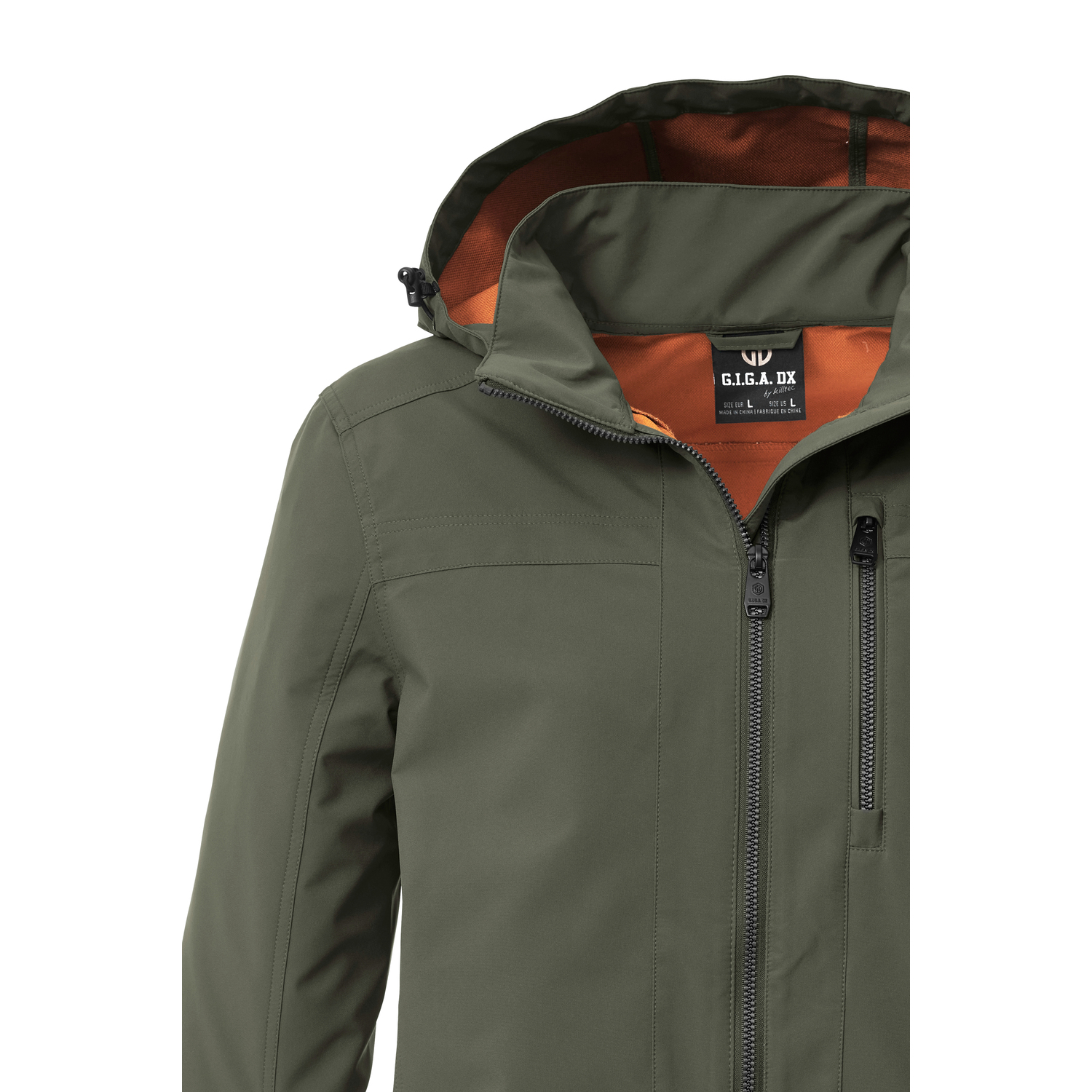 Herren G.I.G.A. DX by killtec Oliv GS 108 MN SFTSHLL JCKT 00717 4XL Funktionsjacke