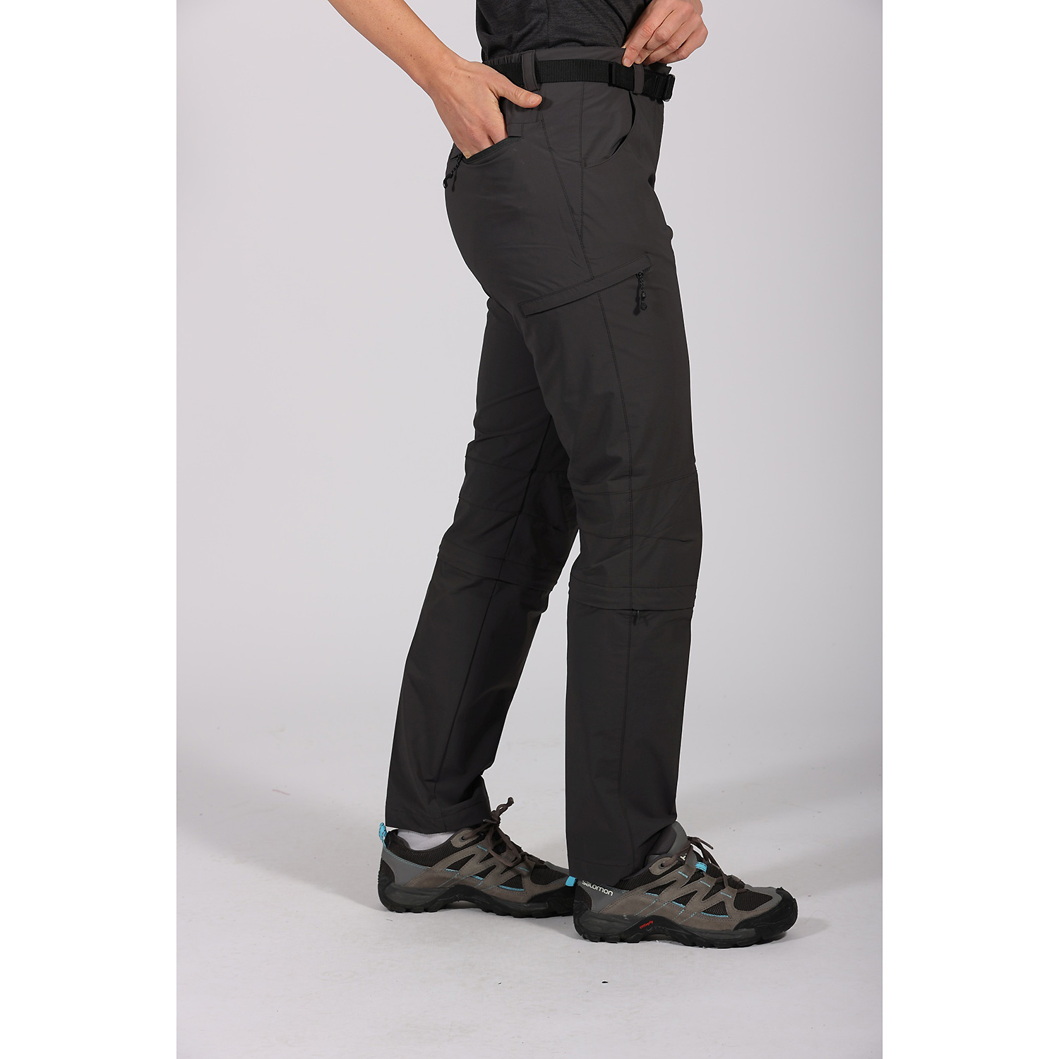 Damen Maul Sport Dunkelgrau Amazona - Kleid uni elastic 42 40 Kleid