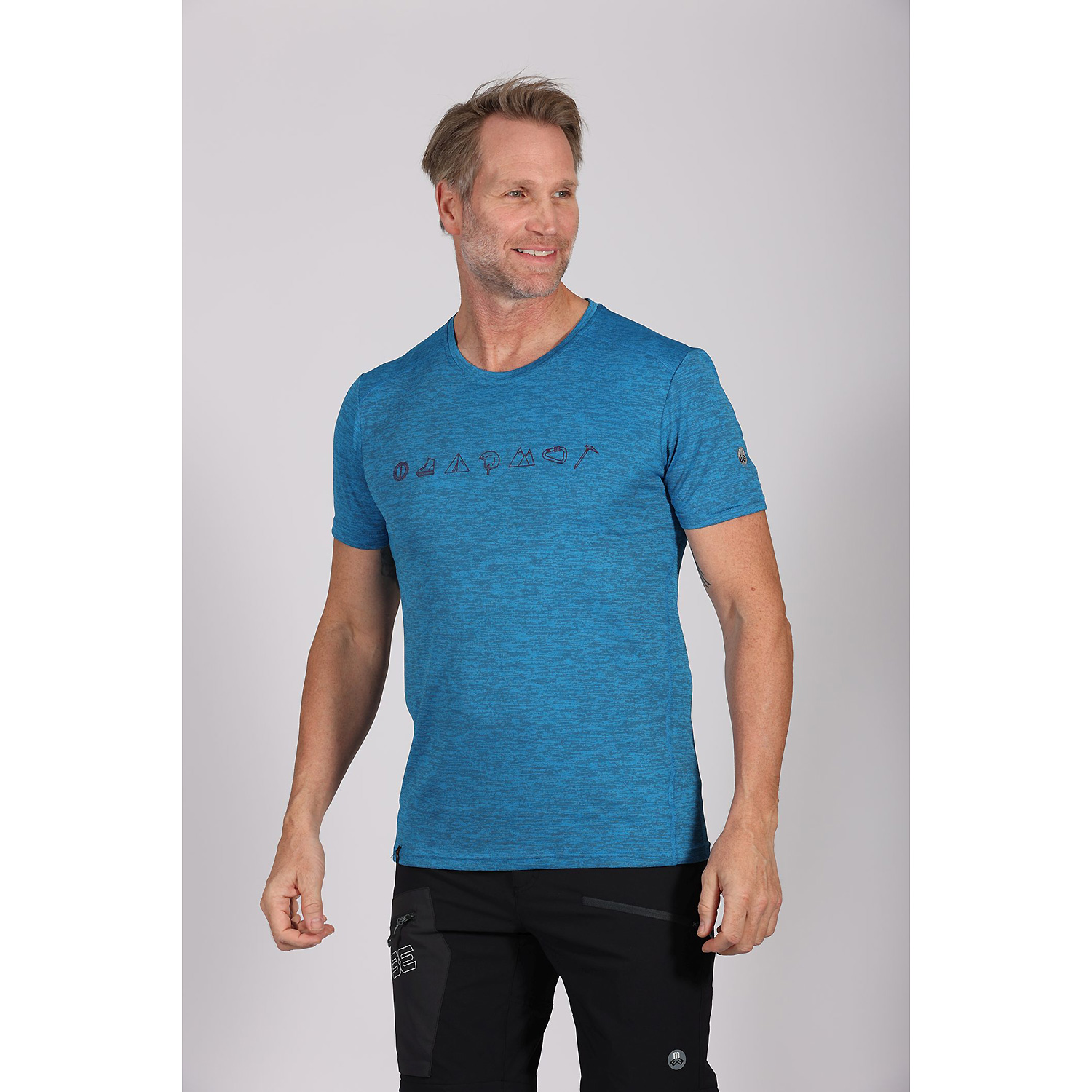 Herren Maul Sport Royal Blau Grinberg fresh-1/2 T-Shirt+Pri 49 56 Shirt