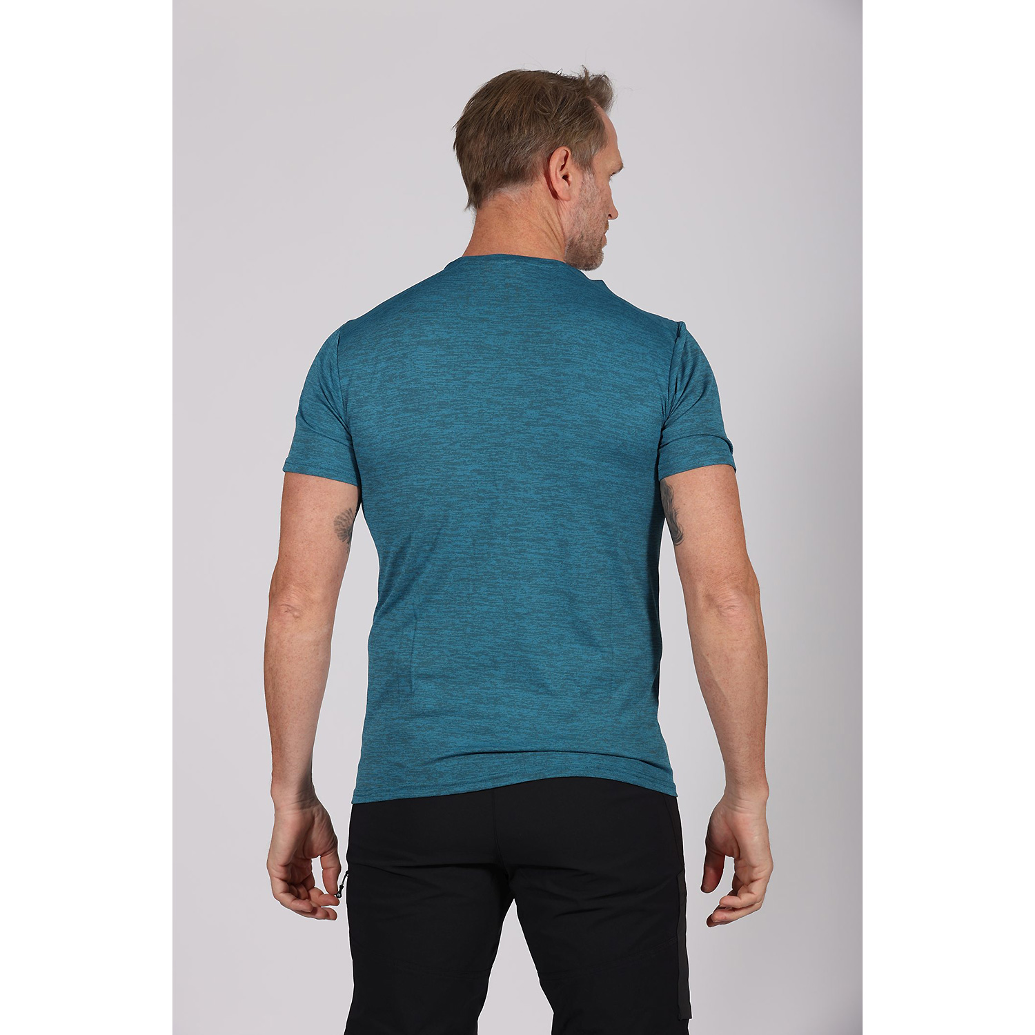 Herren Maul Sport Steingrau Grinberg fresh-1/2 T-Shirt+Pri 49 56 Shirt