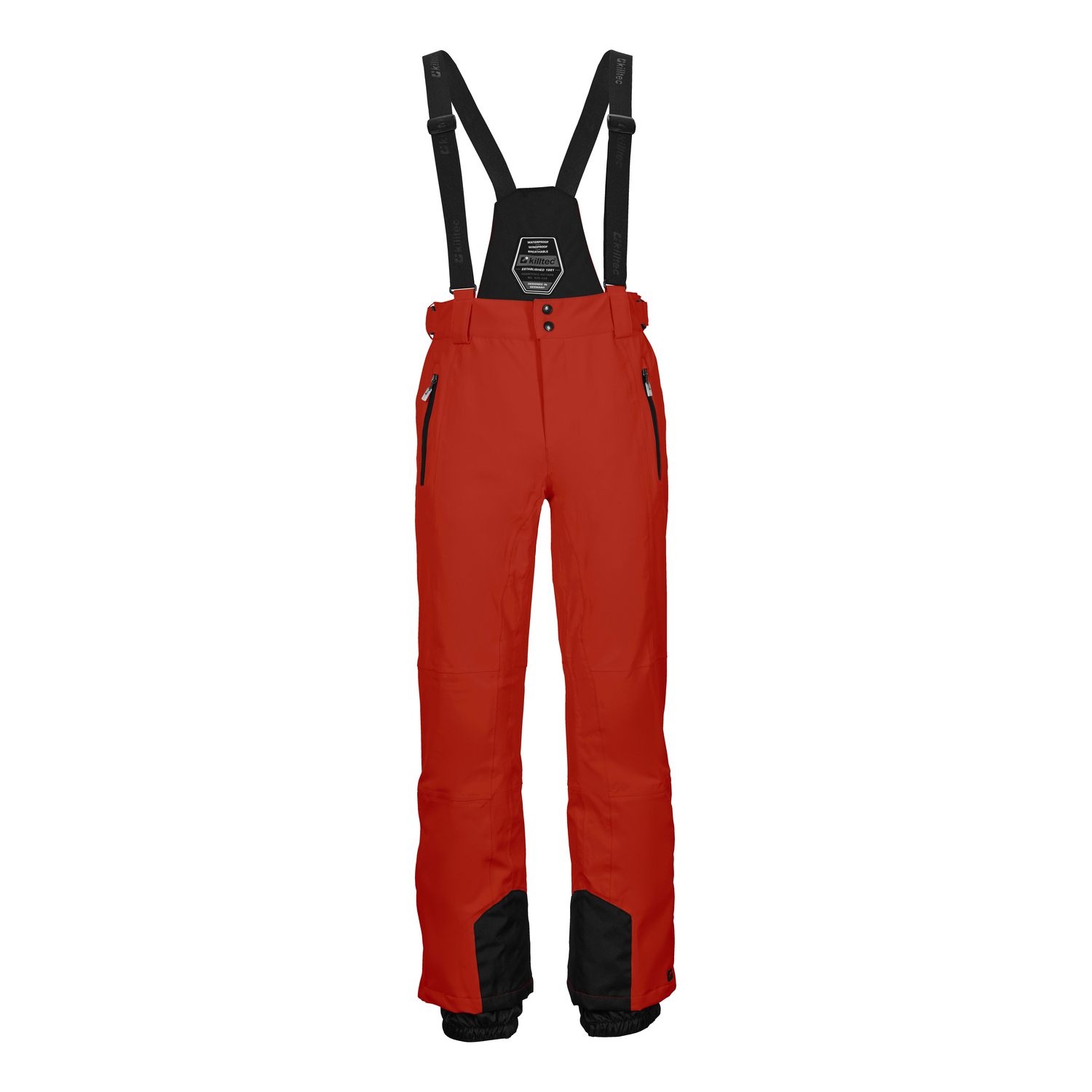 Herren killtec Dunkelorange Enosh 00624 5XL Latzhose