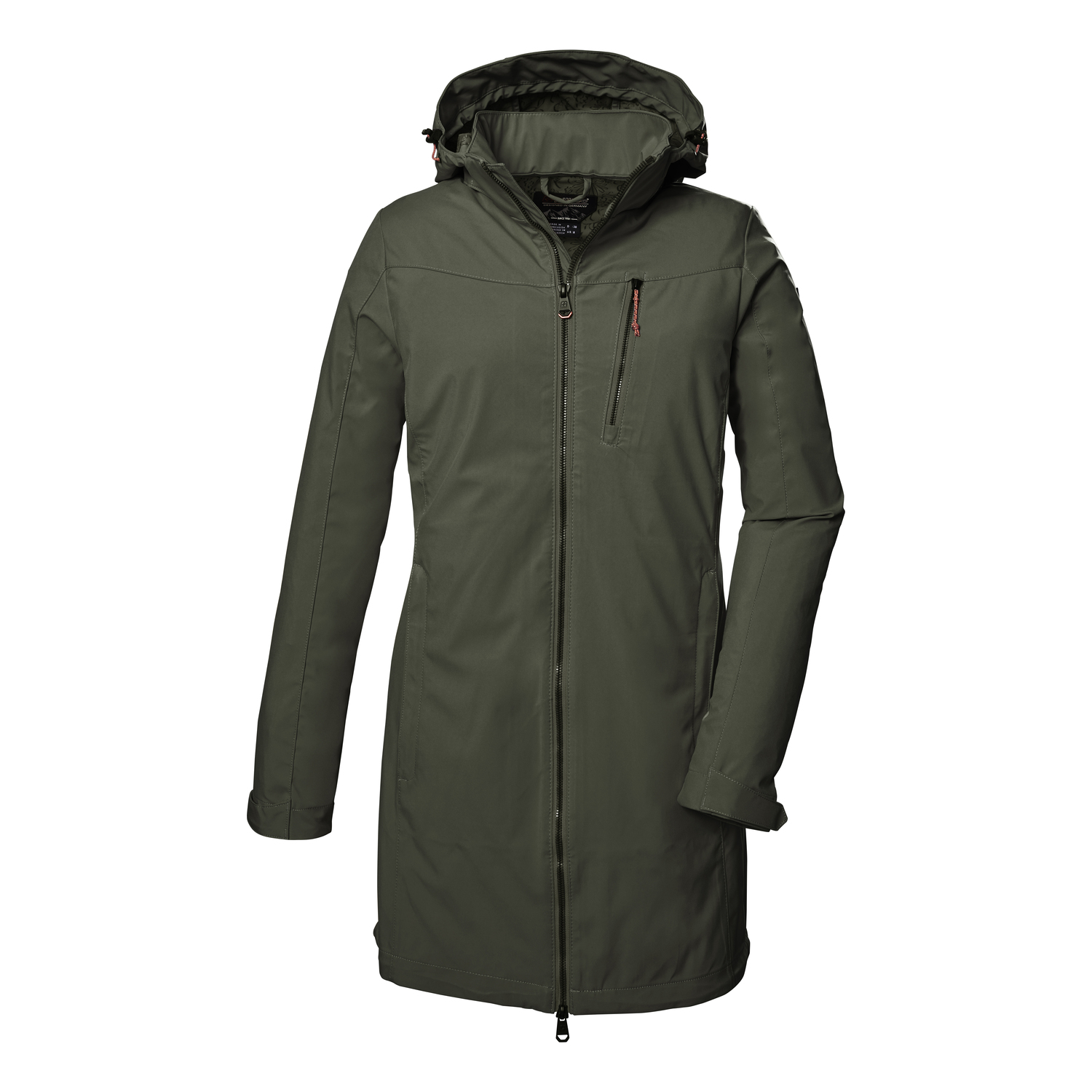 Damen killtec Oliv KOS 41 WMN SFTSHLL PRK 00733 50 Funktionsjacke