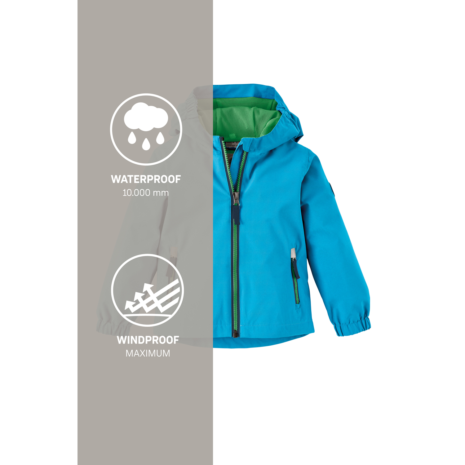 Minis first instinct by killtec Azurblau FIOS 10 MNS JCKT