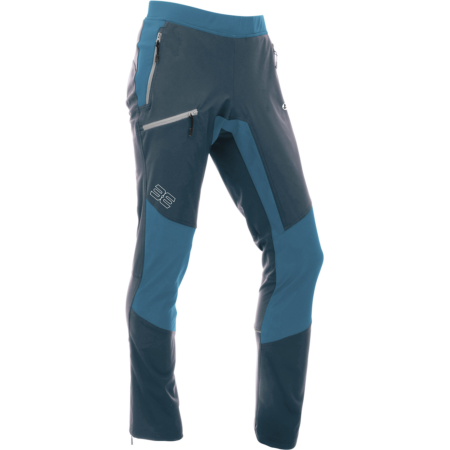 Herren Maul Sport Petrol Wendelstein-Hybrid Softshellho 1215 54 Hose