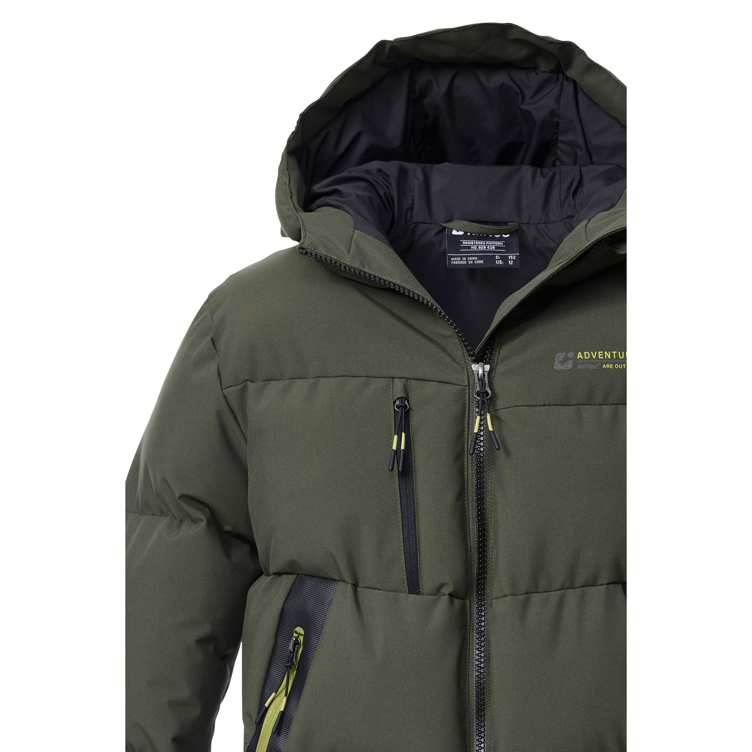 Kinder killtec Dunkeloliv KOW 239 BYS QLTD JCKT Funktionsjacke