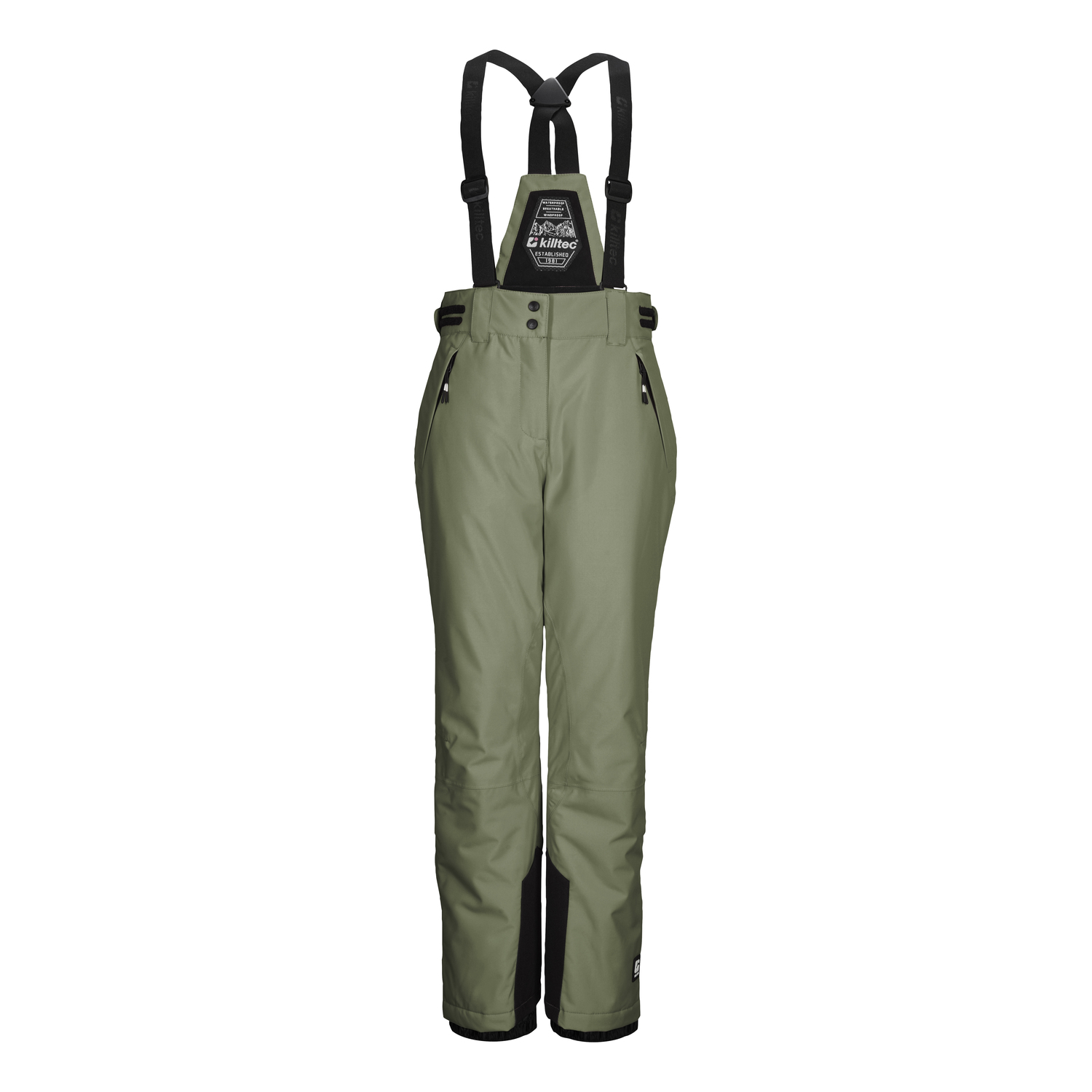Kinder killtec Grün KSW 213 GRLS SKI PNTS 00734 176 Latzhose