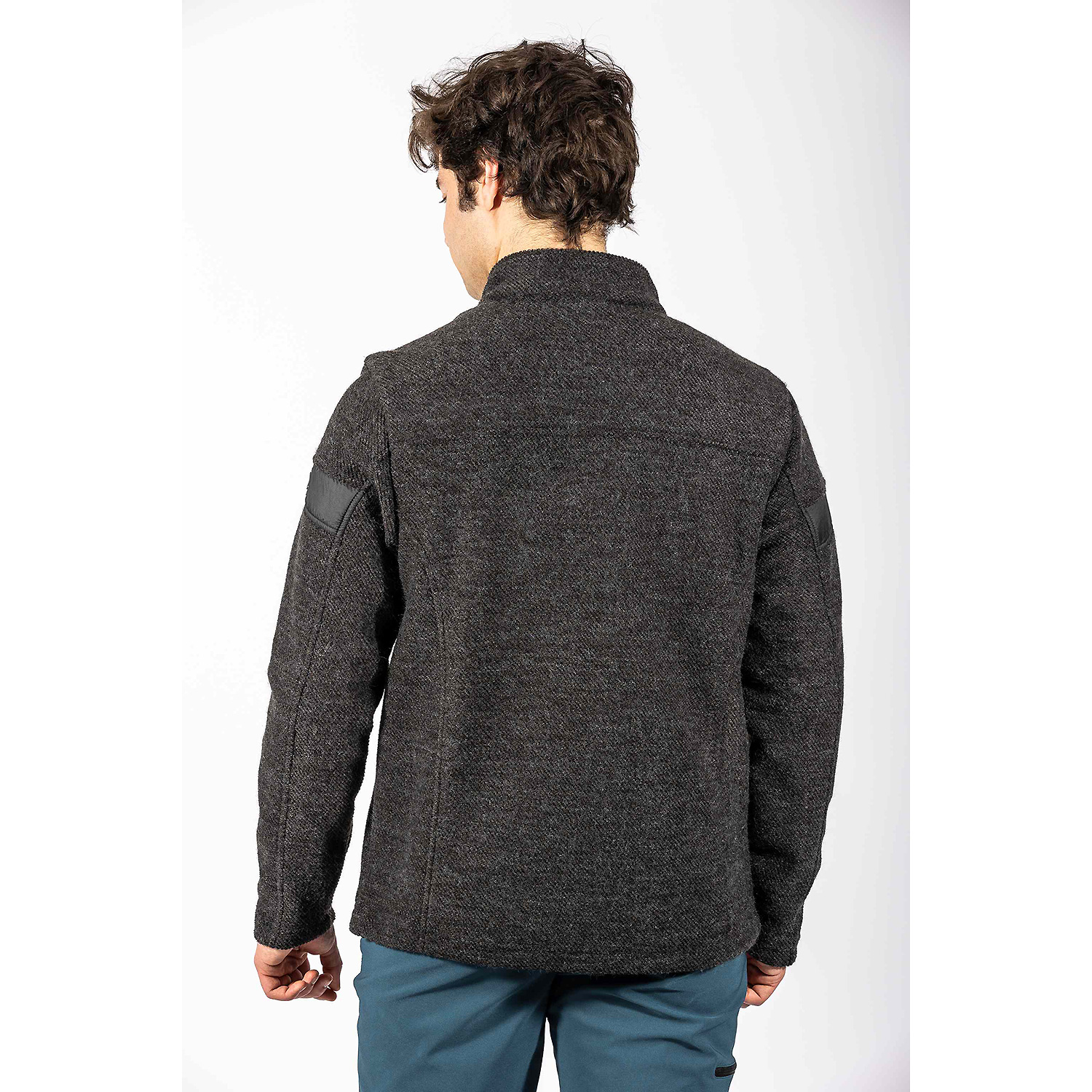 Herren Maul Sport Dunkelgrau Kreuzkopf HybridSteppjacke+Kap 4140 58 Funktionsjacke