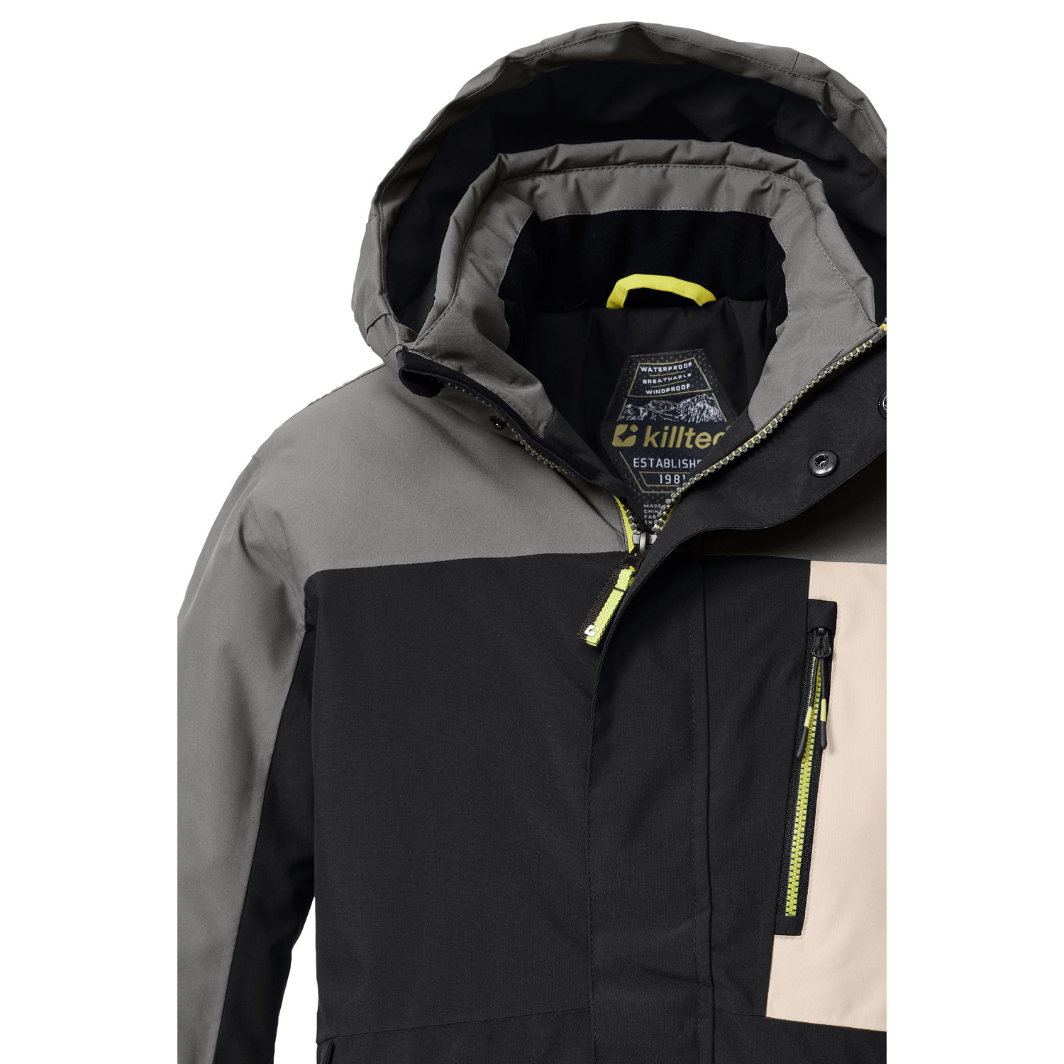 Kinder killtec Schwarz KSW 200 BYS SKI JCKT 00200 176 Funktionsjacke