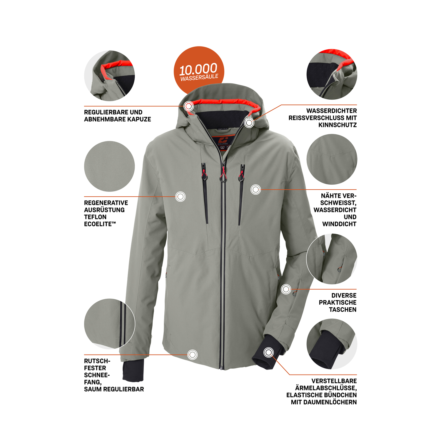 Herren killtec Grün