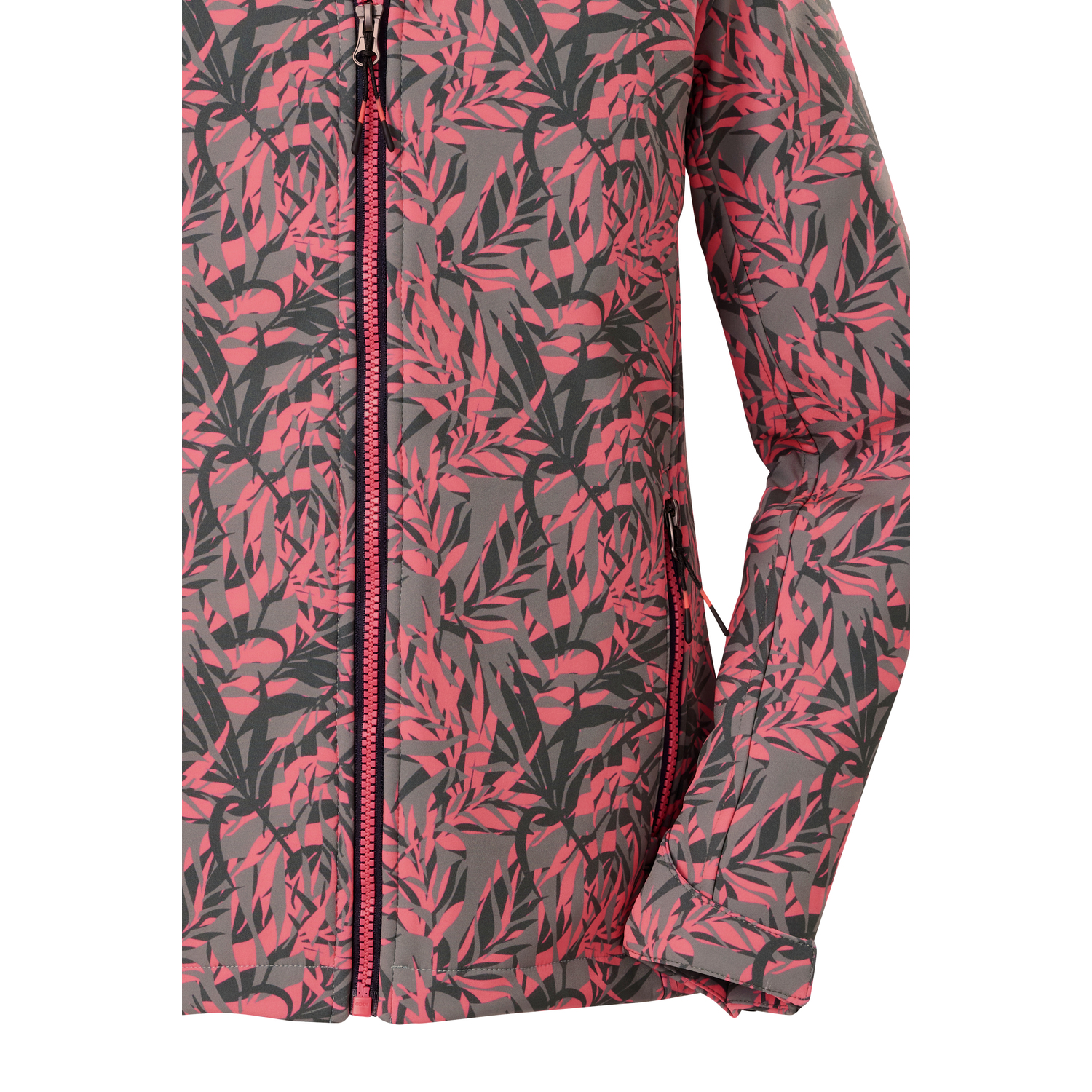 Mädchen Kinder killtec Grün Print Funktionsjacke