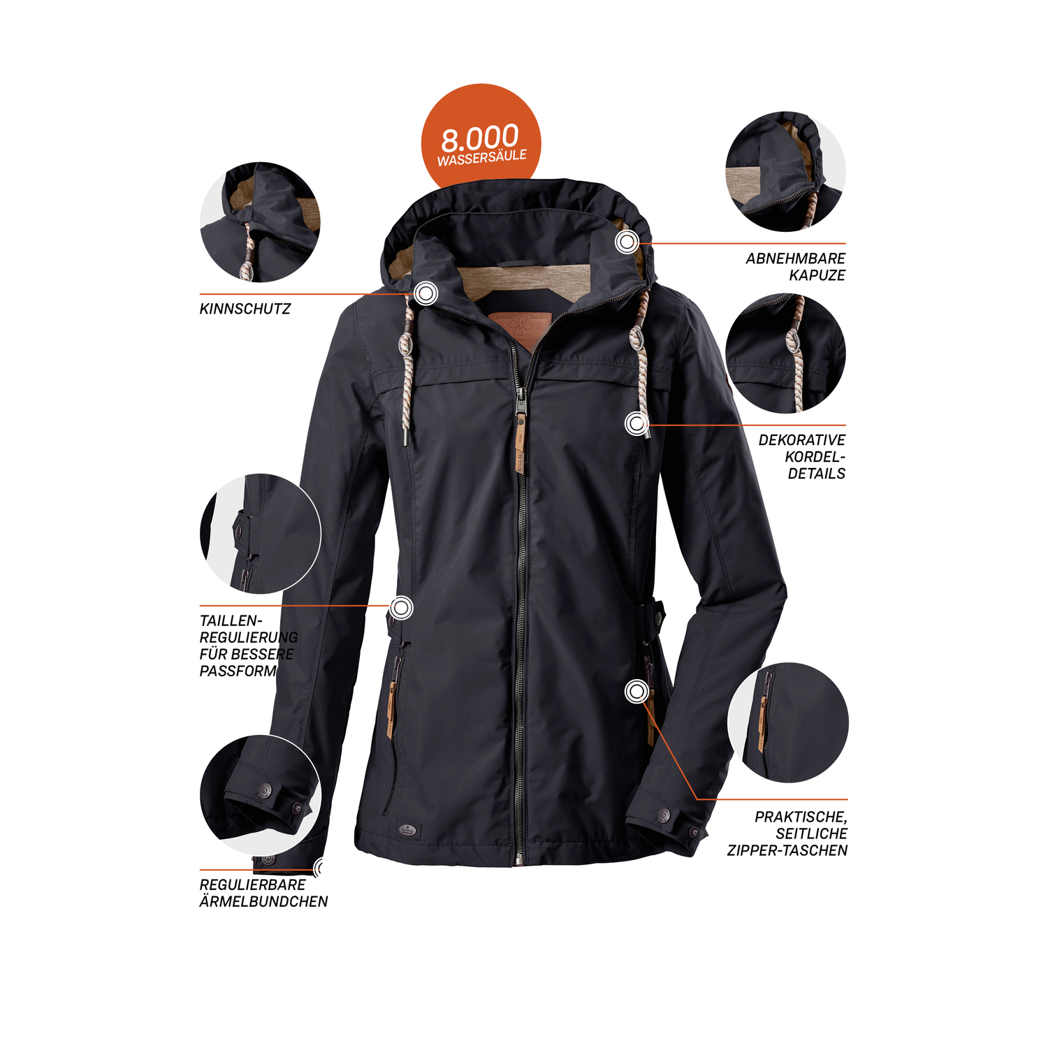 Damen G.I.G.A. DX by killtec Marine Jamil WMN JCKT A Jacke