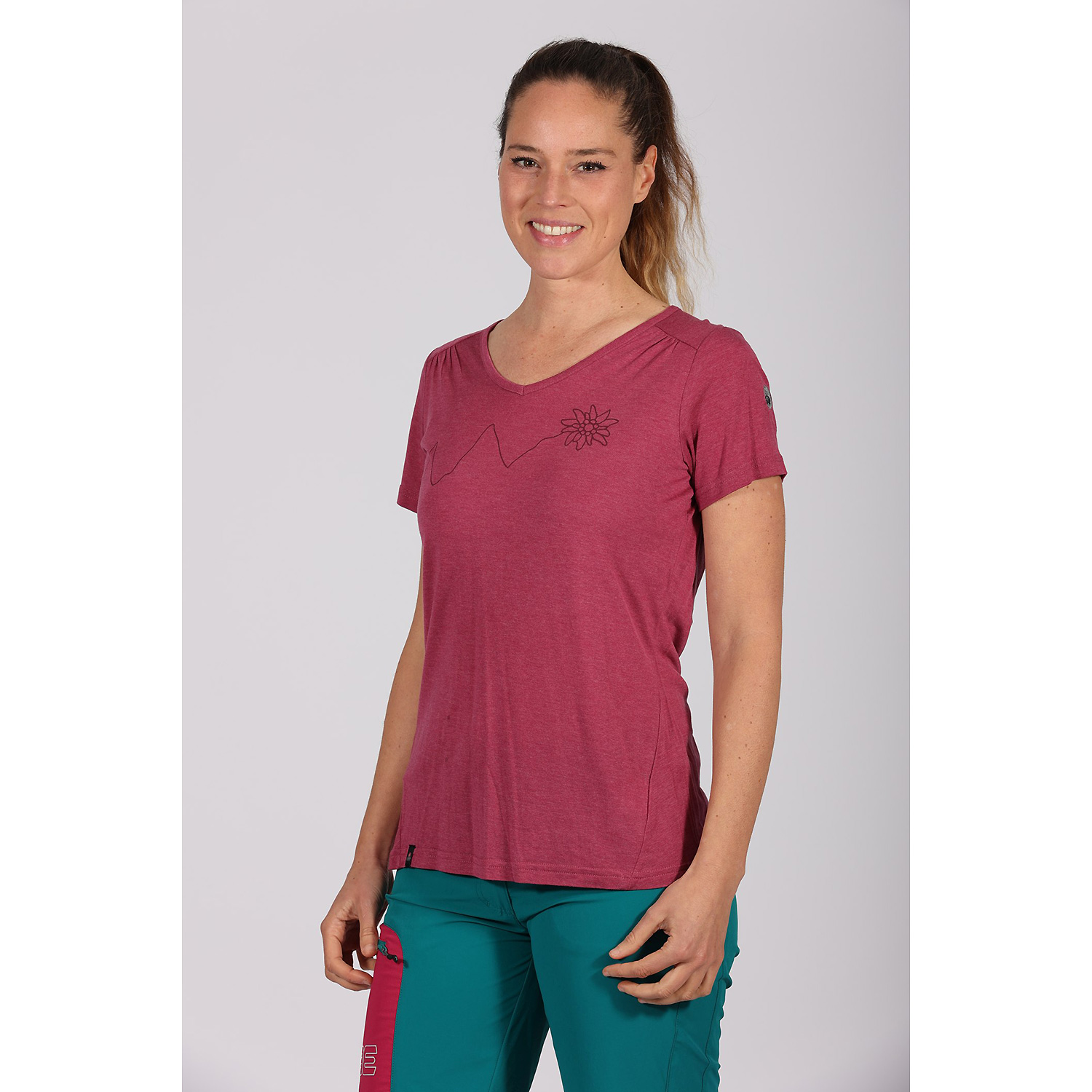 Damen Maul Sport Lila Eifelsteig - 1/2 funkt.-T-Shir 81 56 Shirt