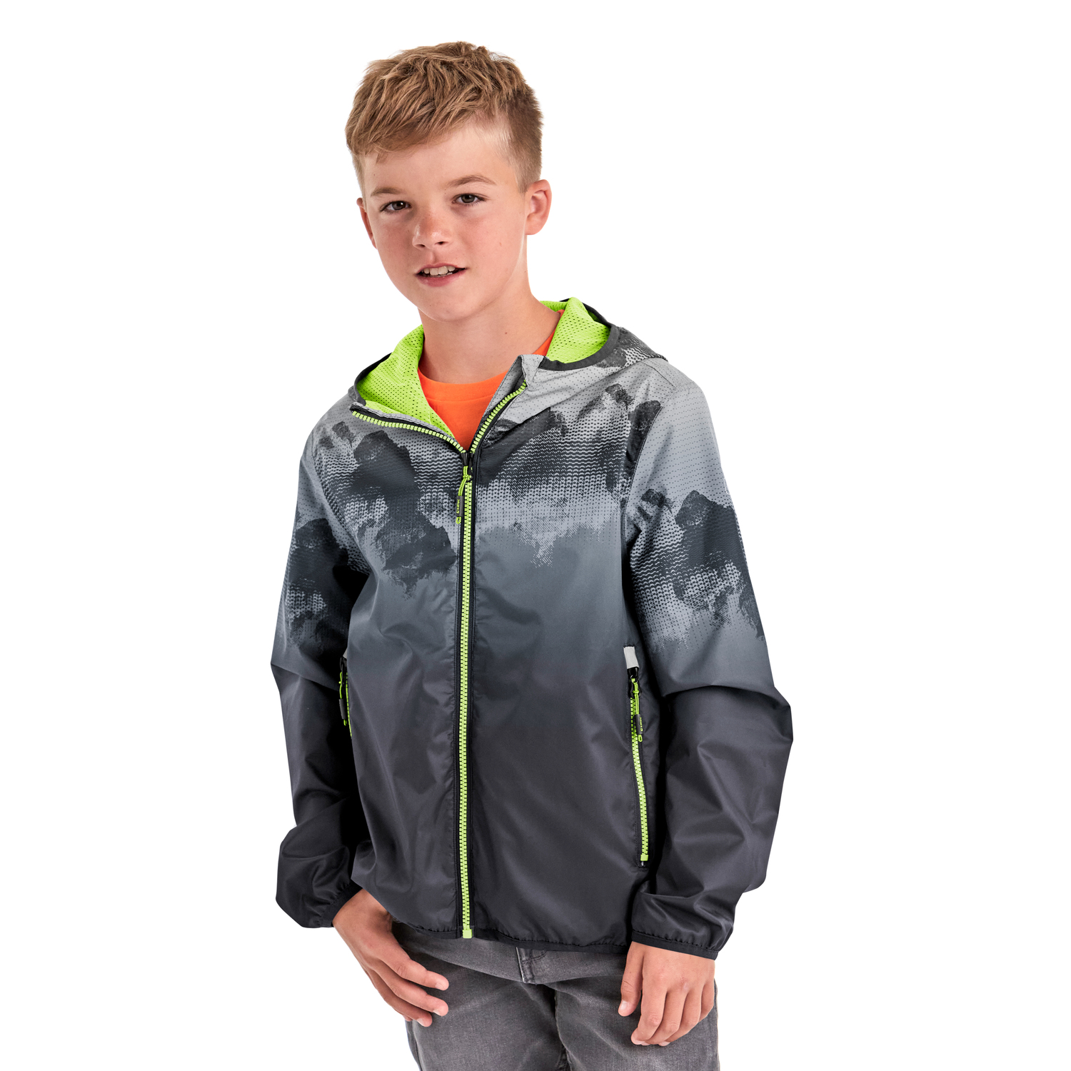 Jungen Kinder killtec Schwarz Lyse BYS JCKT B 00200 176 Regenjacke