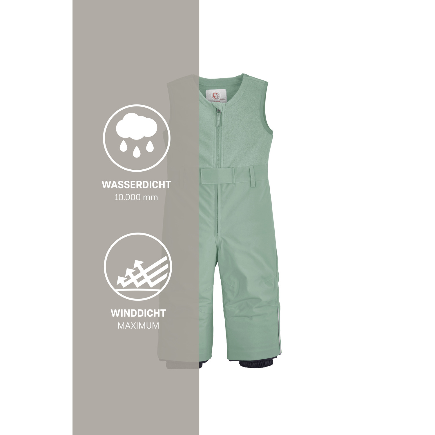 Minis first instinct by killtec Grün FISW 34 MNS SKI PNTS Latzhose
