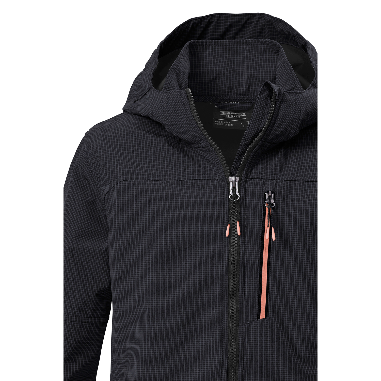 Kinder killtec Schwarz KOS 143 BYS SFTSHLL JCKT Funktionsjacke