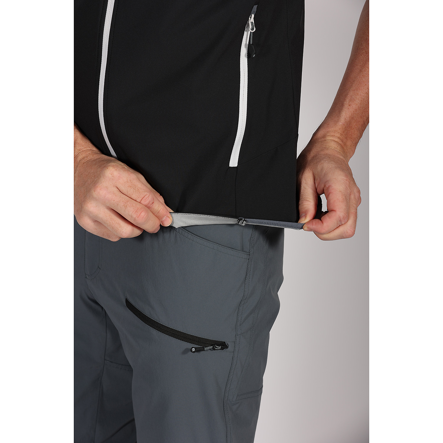 Herren Maul Sport Dunkelgrau Irschenberg XT - 1/2 Hemd elas 42 54 Hemd