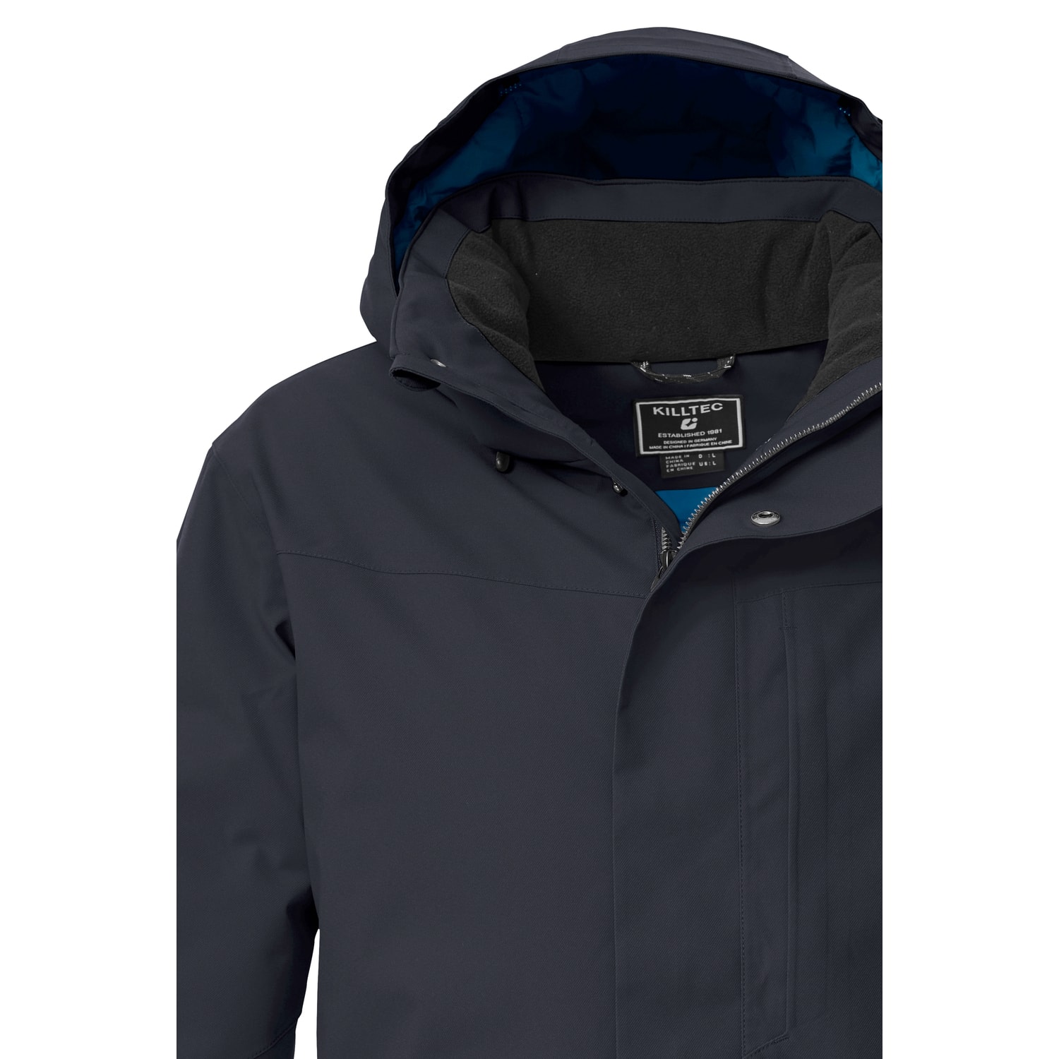 Herren killtec Schwarz KOW 85 MN PRK Mantel