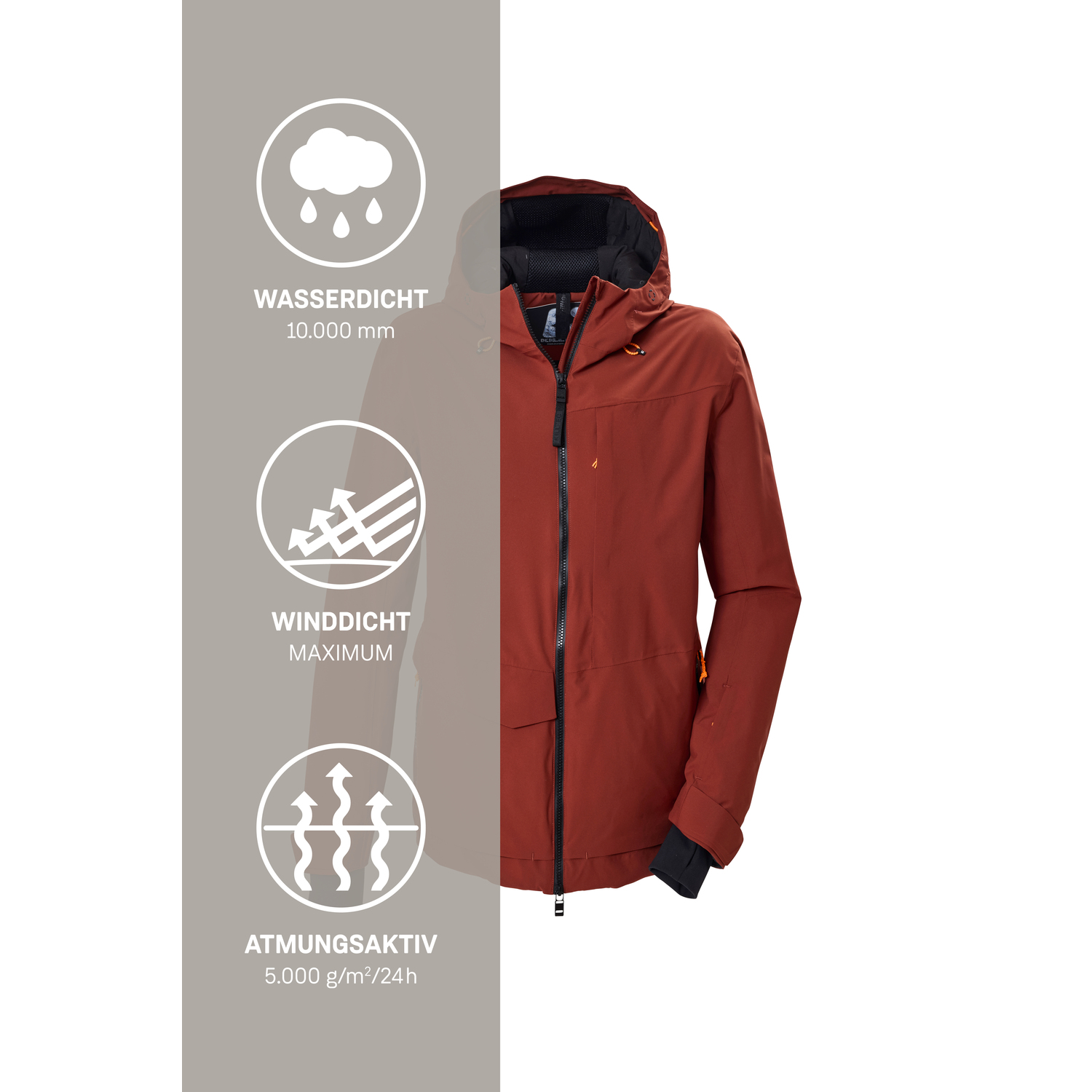 Herren killtec Kastanie