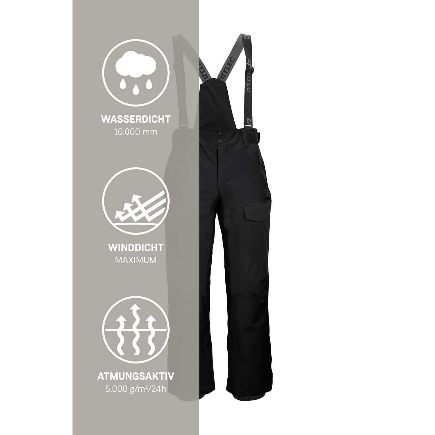 Herren killtec Schwarz