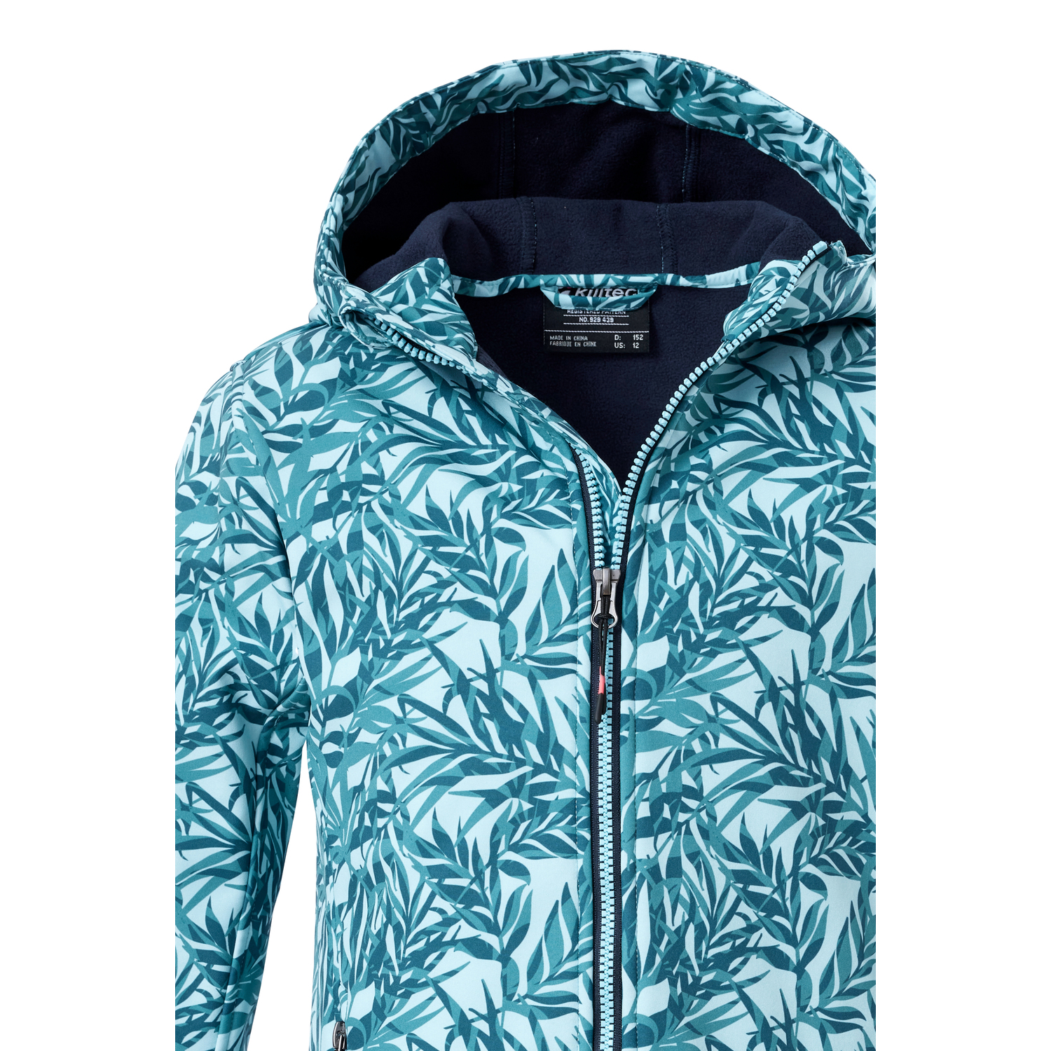 Mädchen Kinder killtec Grün Print Funktionsjacke