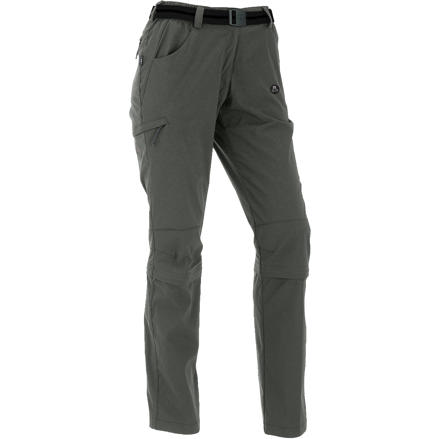 Damen Maul Sport Tannengrün Trail II - Zipp off zu Capri-e 60 34 Hose