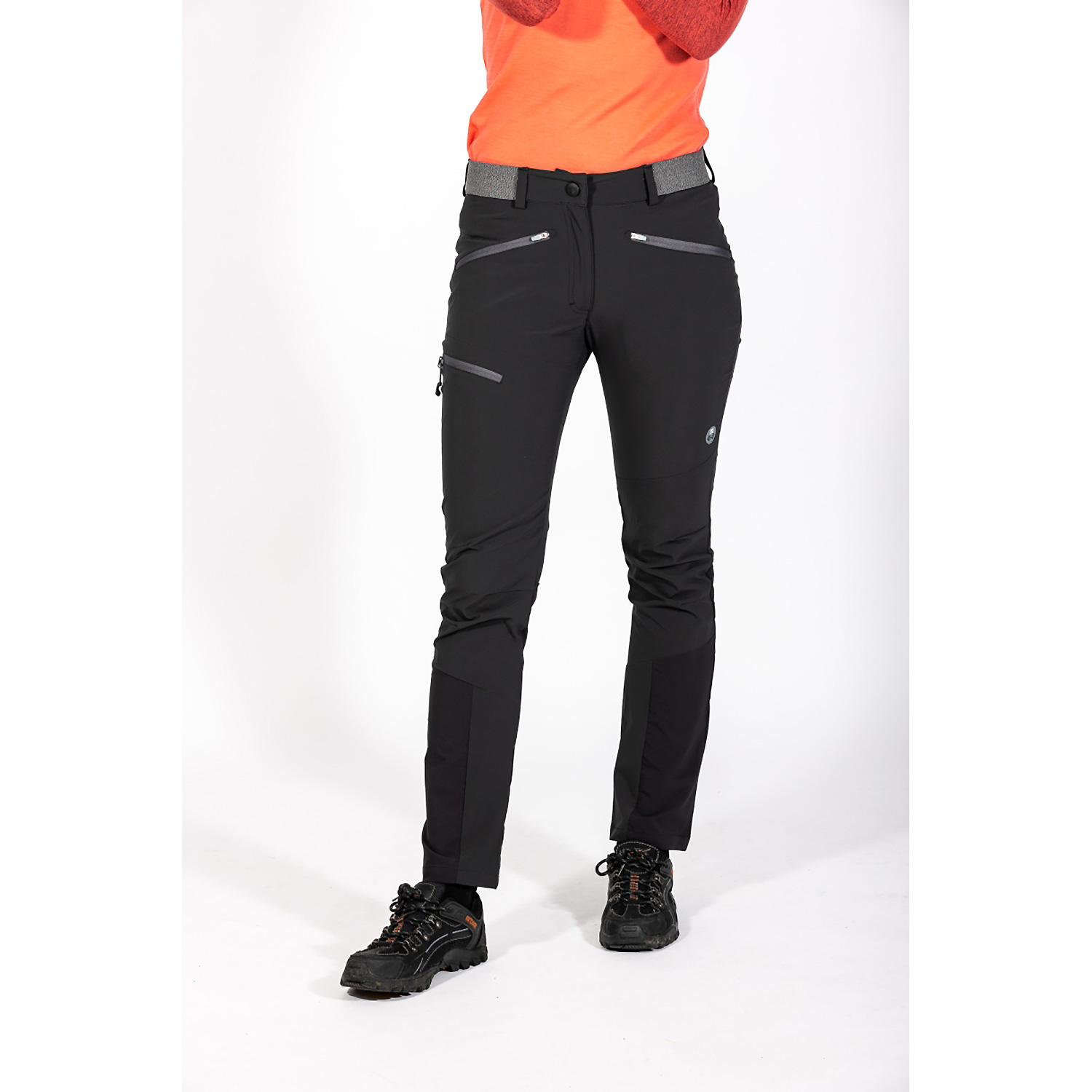 Damen Maul Sport Schwarz Arco Ultralight-lange Hose ela 4141 18 Hose
