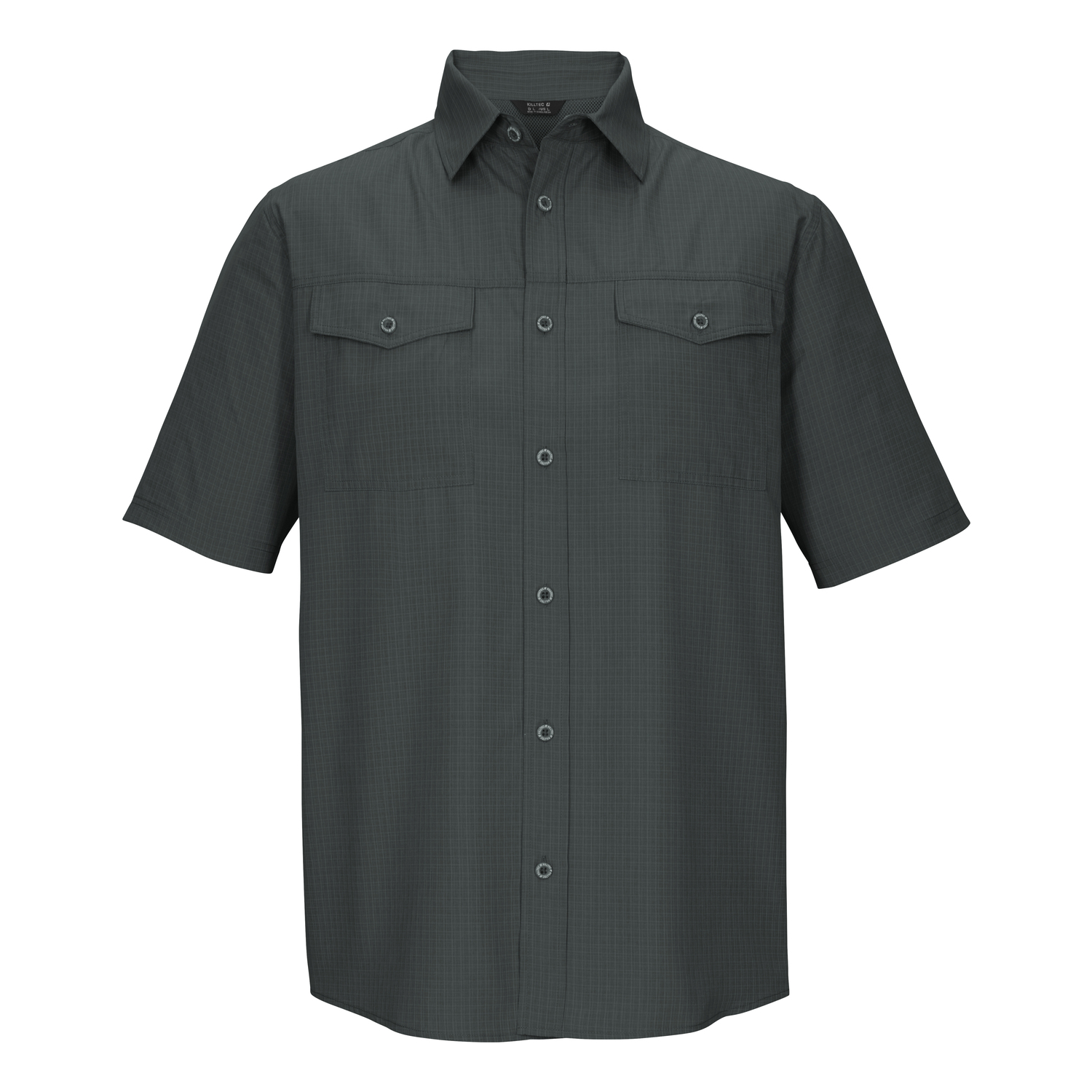 Herren killtec Grün KOS 63 MN WVN SHRT Hemd