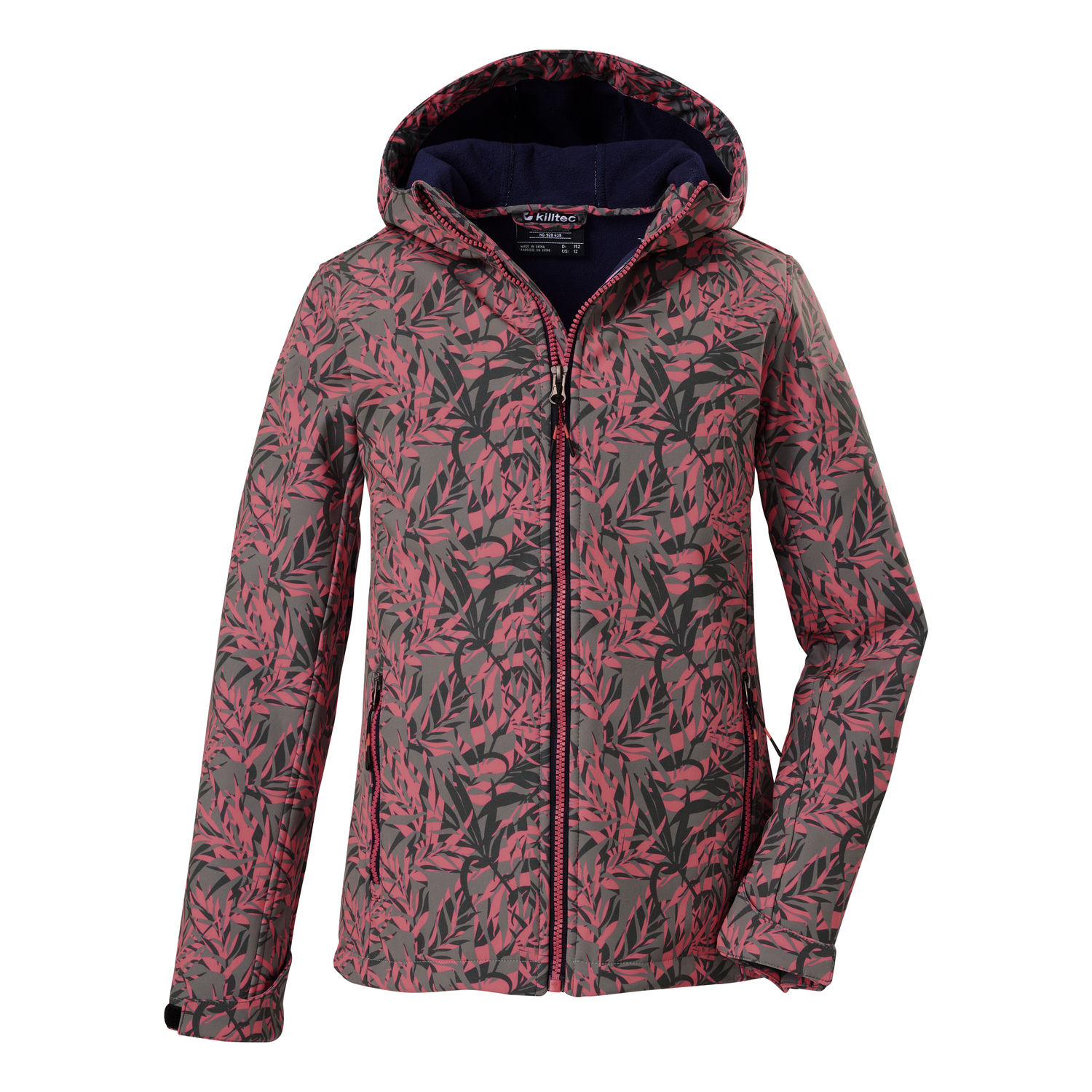 Mädchen Kinder killtec Grün Print Funktionsjacke