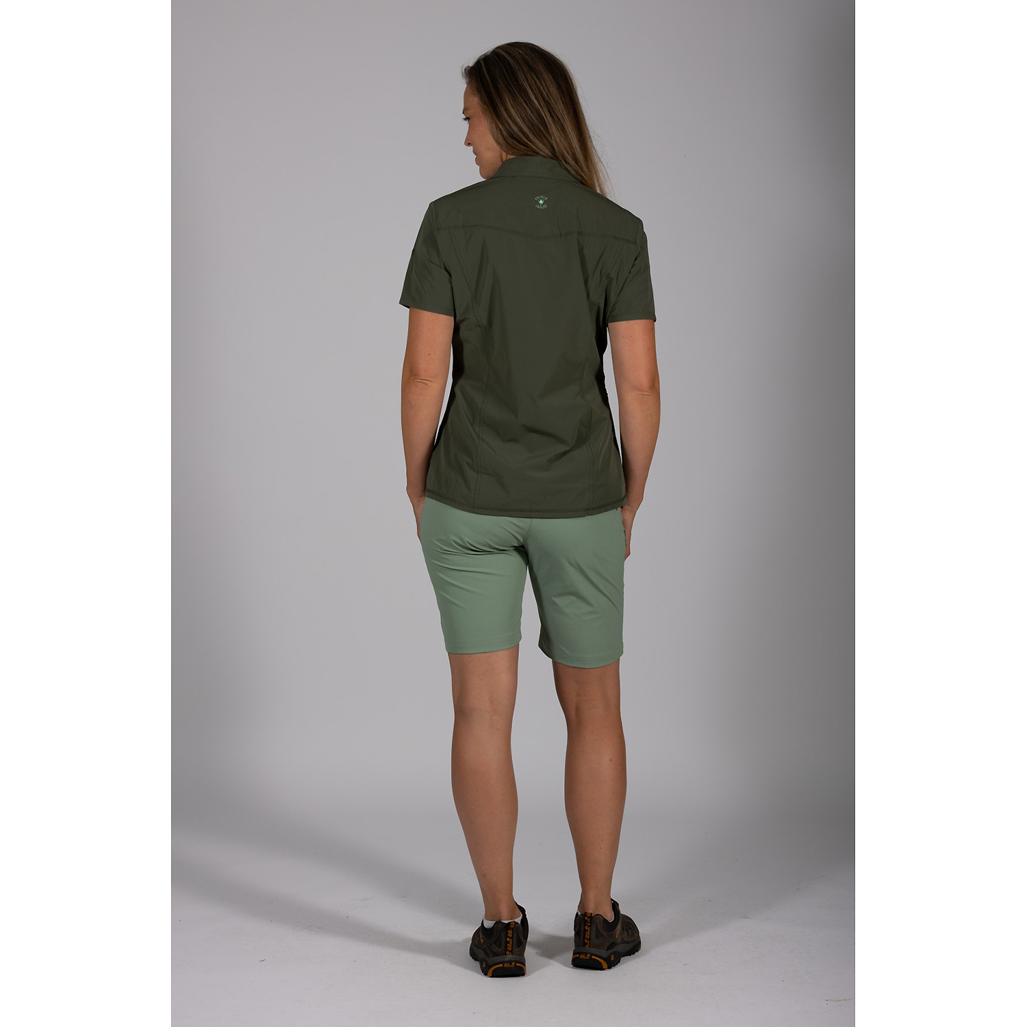Damen Maul Sport Tannengrün Laval XT - Bermuda elastic Bermuda