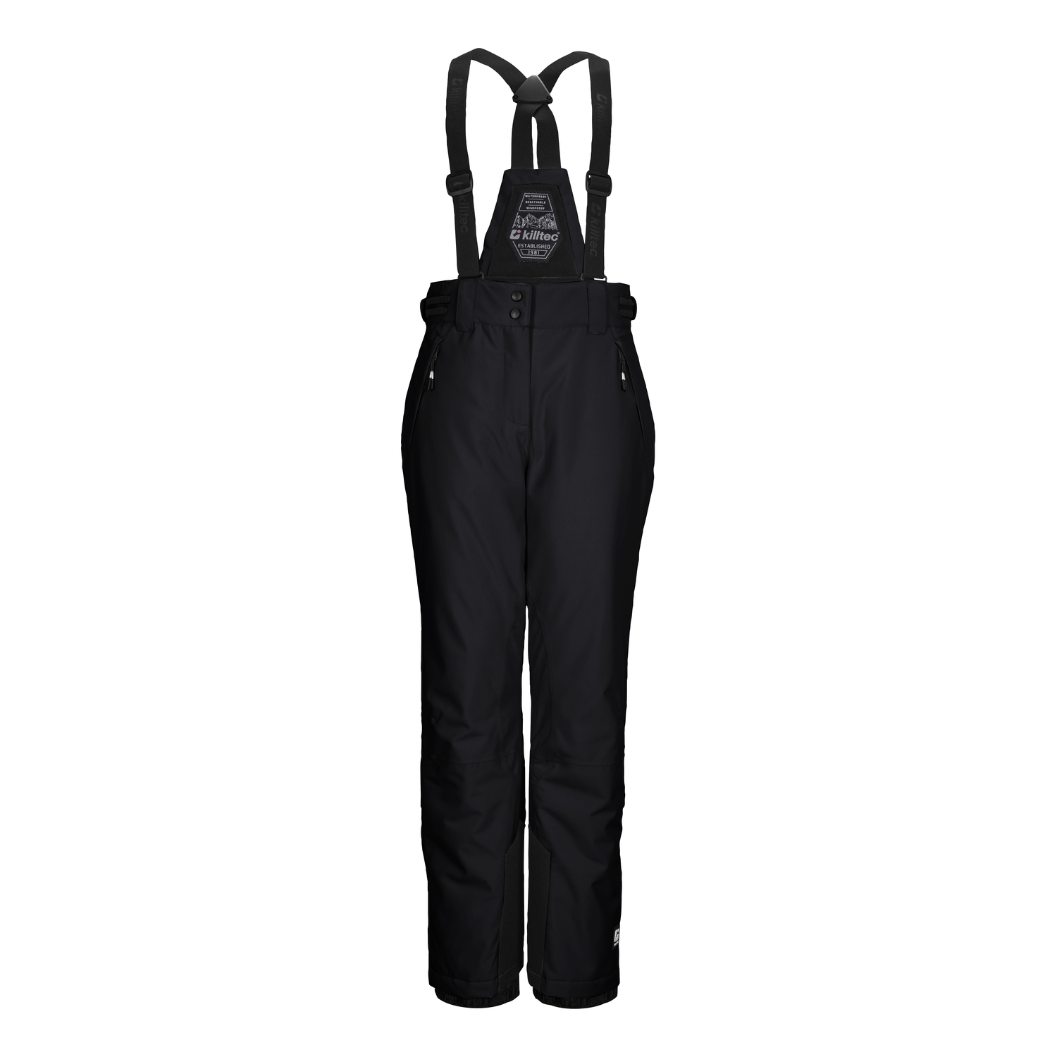 Kinder killtec Schwarz KSW 213 GRLS SKI PNTS 00200 176 Latzhose