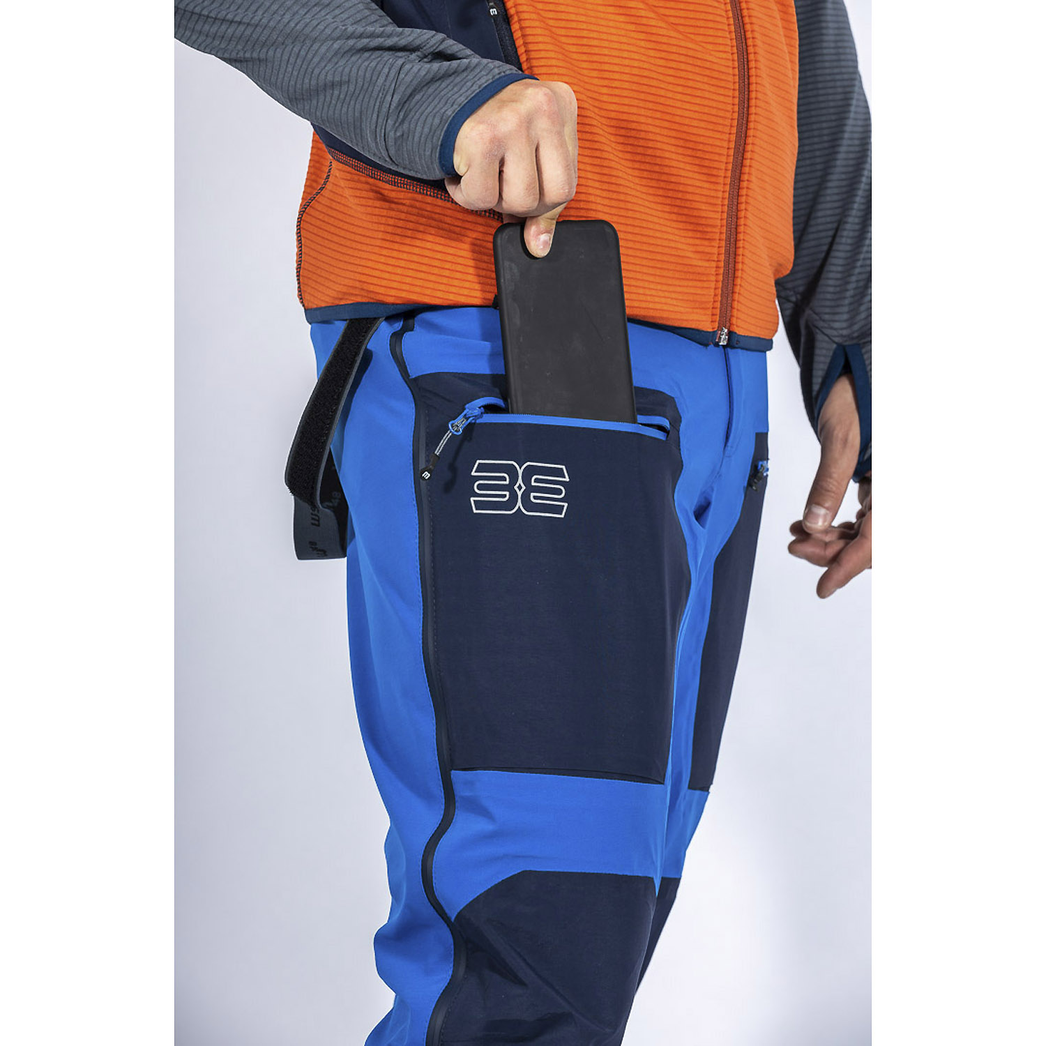 Herren Maul Sport Rauchblau SchneekOEnigin ll - Snowtexjack 8048 48 Tourenhose