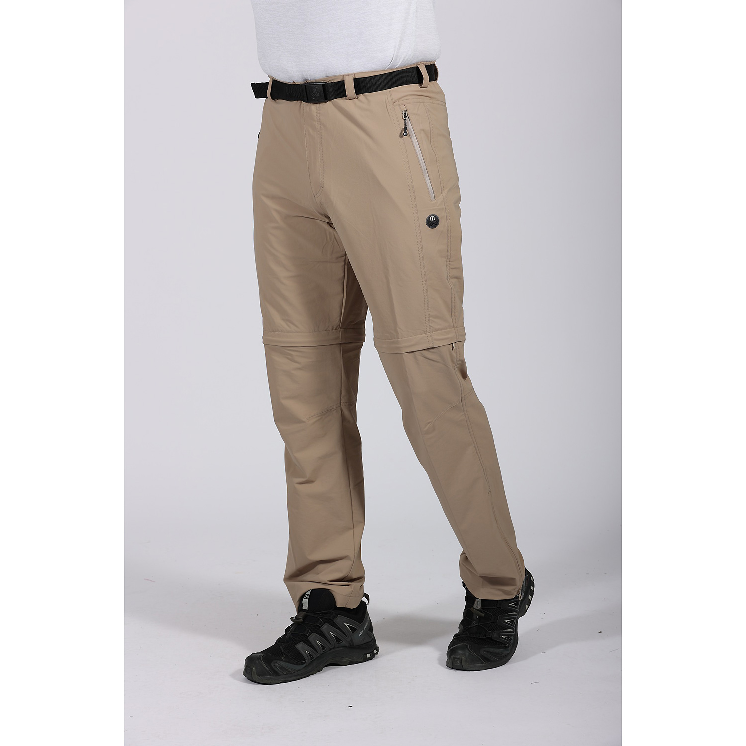 Herren Maul Sport Beige Ontario XT - 2 in1 Zipp off Ho 36 50 Hose