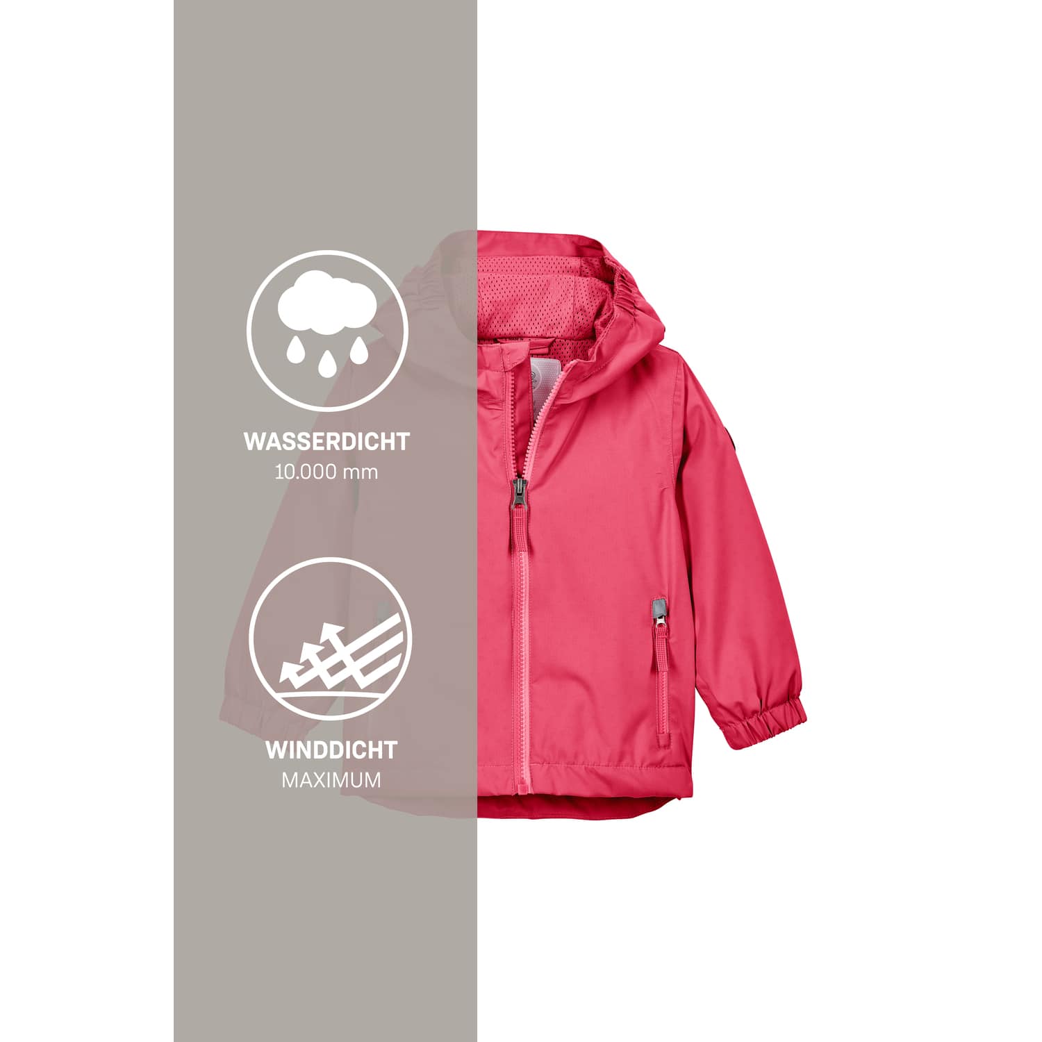 Minis first instinct by killtec Pink FIOS 27 MNS JCKT 00423 122/8 Funktionsjacke