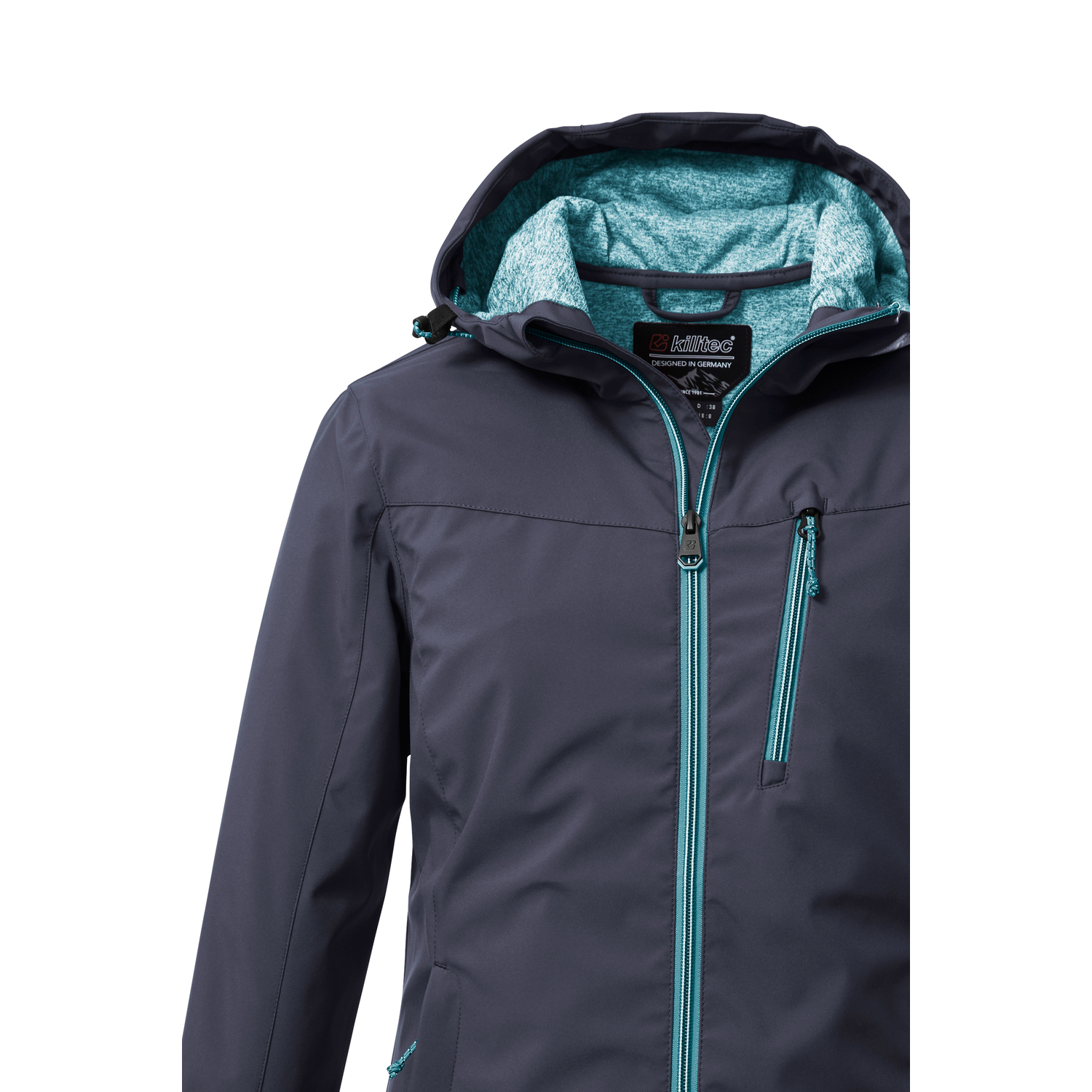 Damen killtec Blau KOS 89 WMN SFTSHLL JCKT Funktionsjacke