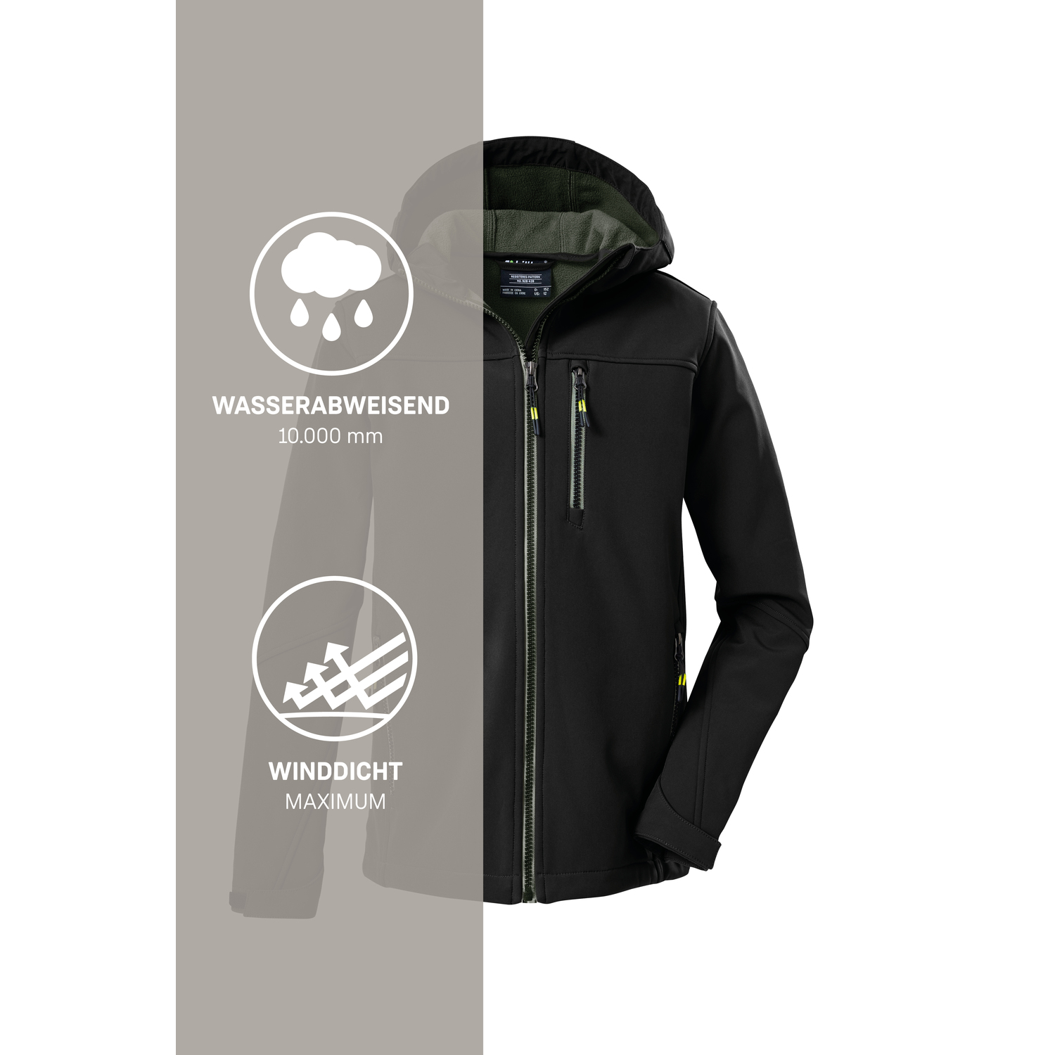 Jungen Kinder killtec Schwarz