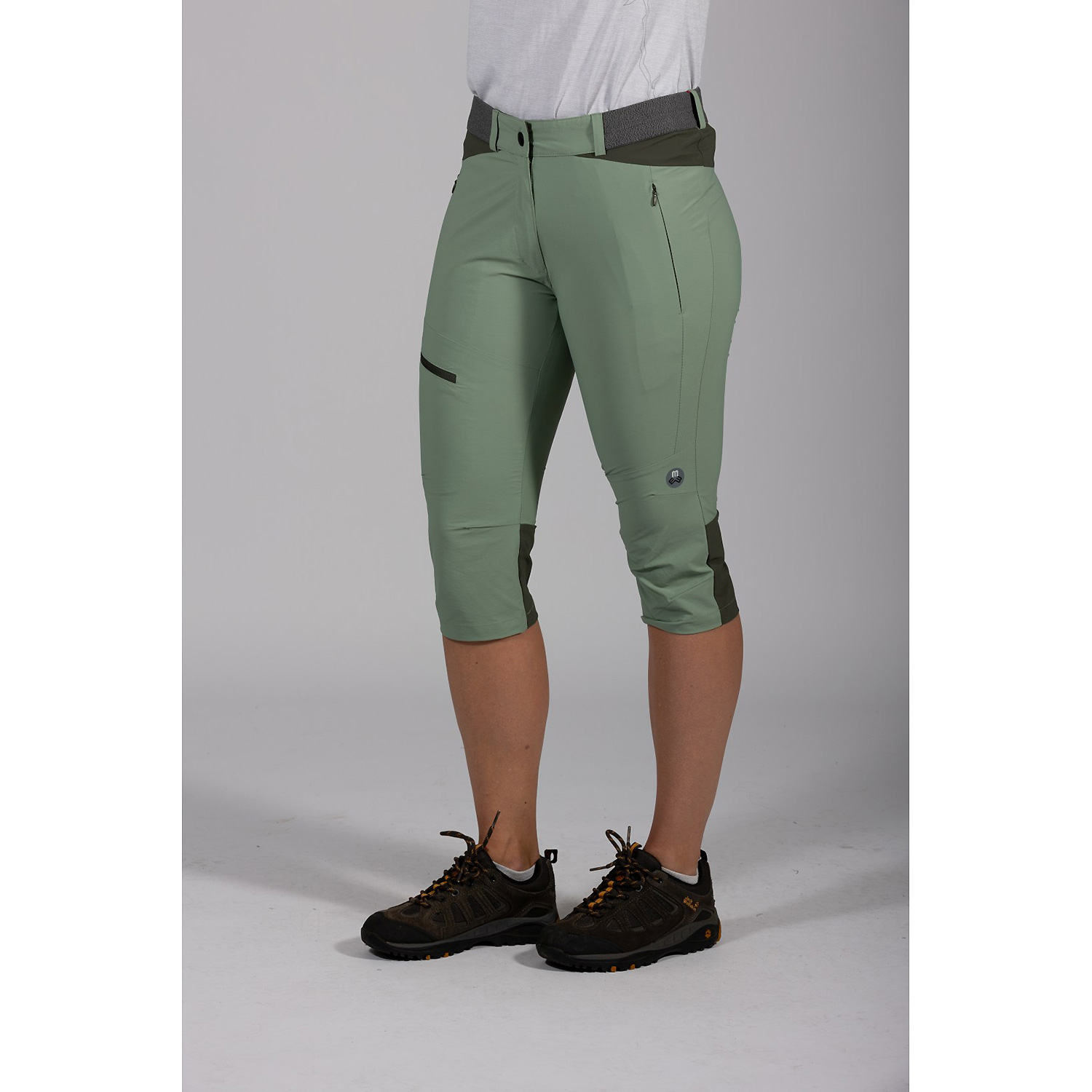 Damen Maul Sport Tannengrün Entlen XT - Caprihose bi-elast 1660 42 Caprihose