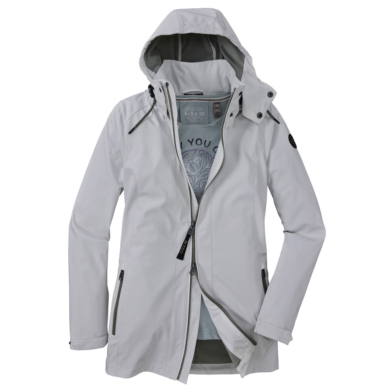 Damen G.I.G.A. DX by killtec Weiß GS 96 WMN SFTSHLL JCKT Funktionsjacke