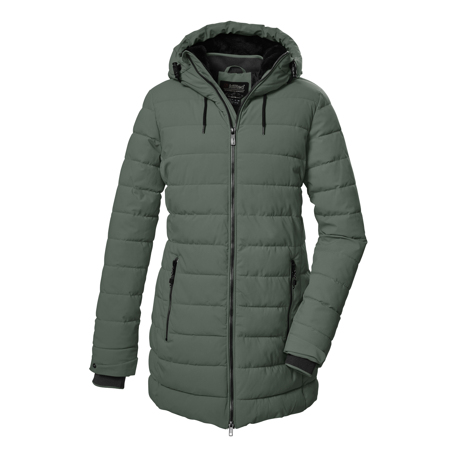 Damen killtec Grün KOW 55 WMN QLTD PRK 00738 50 Mantel