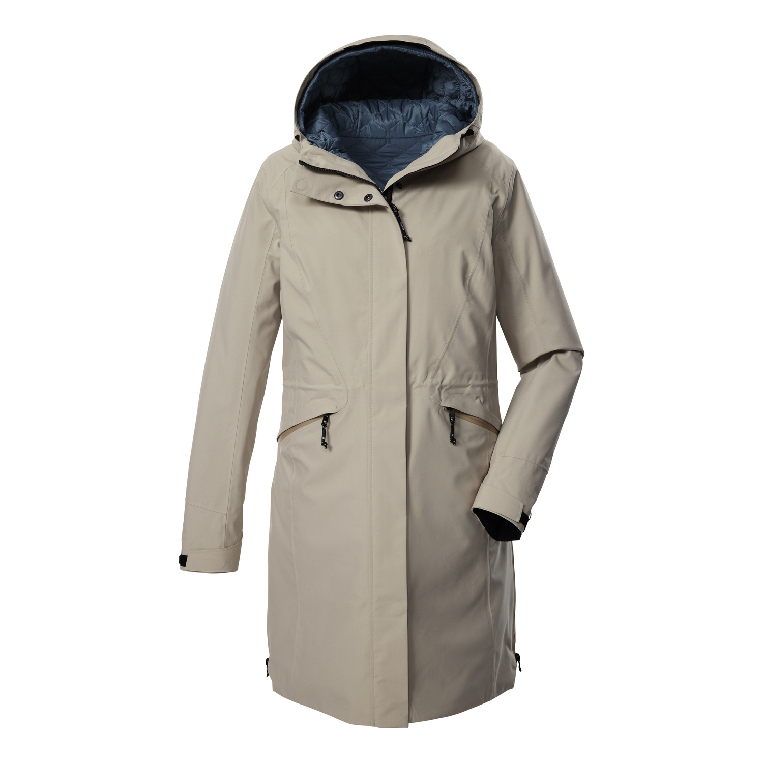 Damen killtec killtec Grau KOW 22 WMN JCKT 00274 46 Mantel