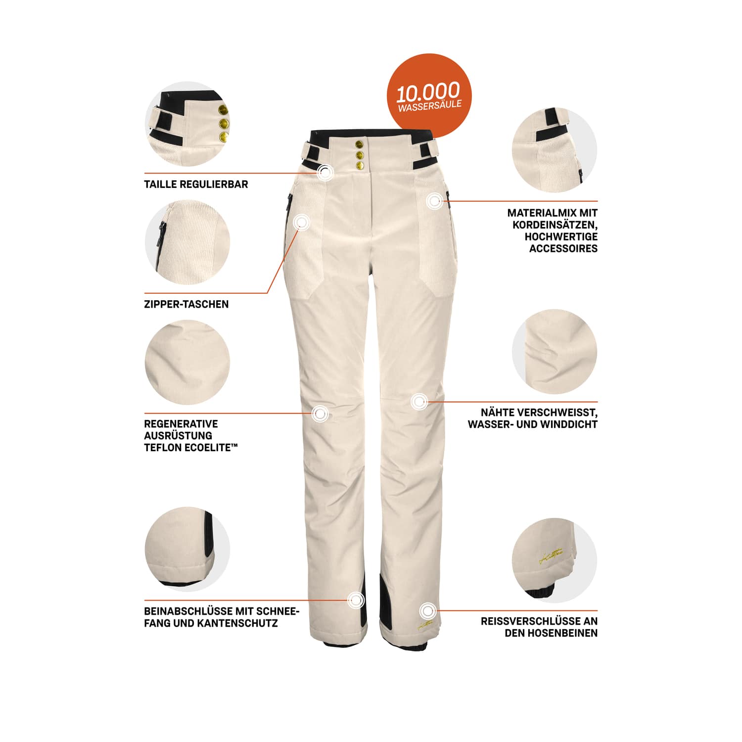Damen killtec Beige