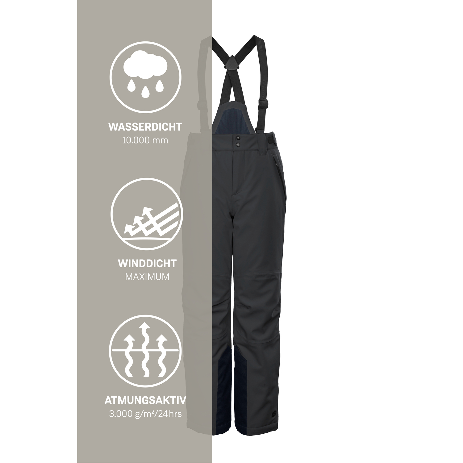 Damen killtec Schwarz KSW 110 WMN LS SHRT Shirt