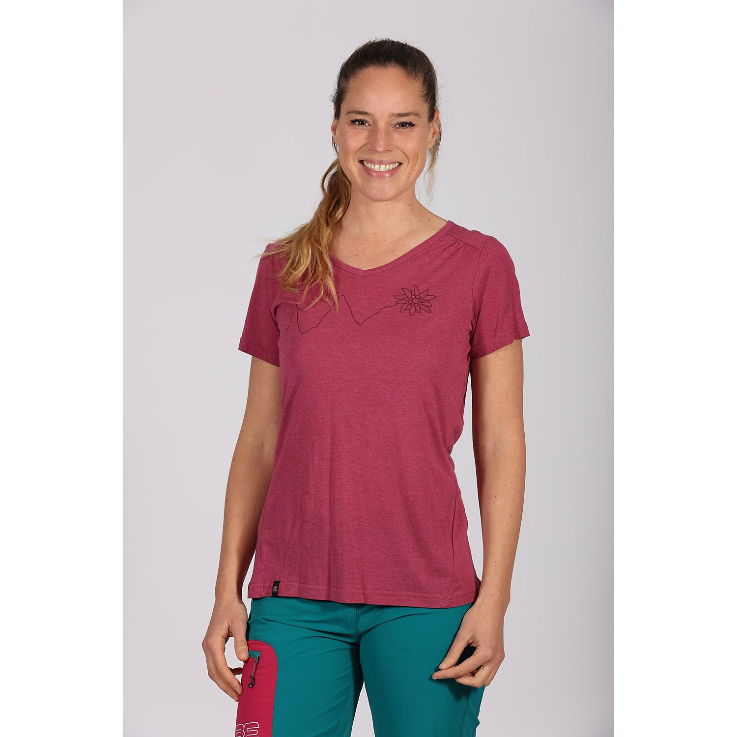 Damen Maul Sport Lila Eifelsteig - 1/2 funkt.-T-Shir 81 56 Shirt