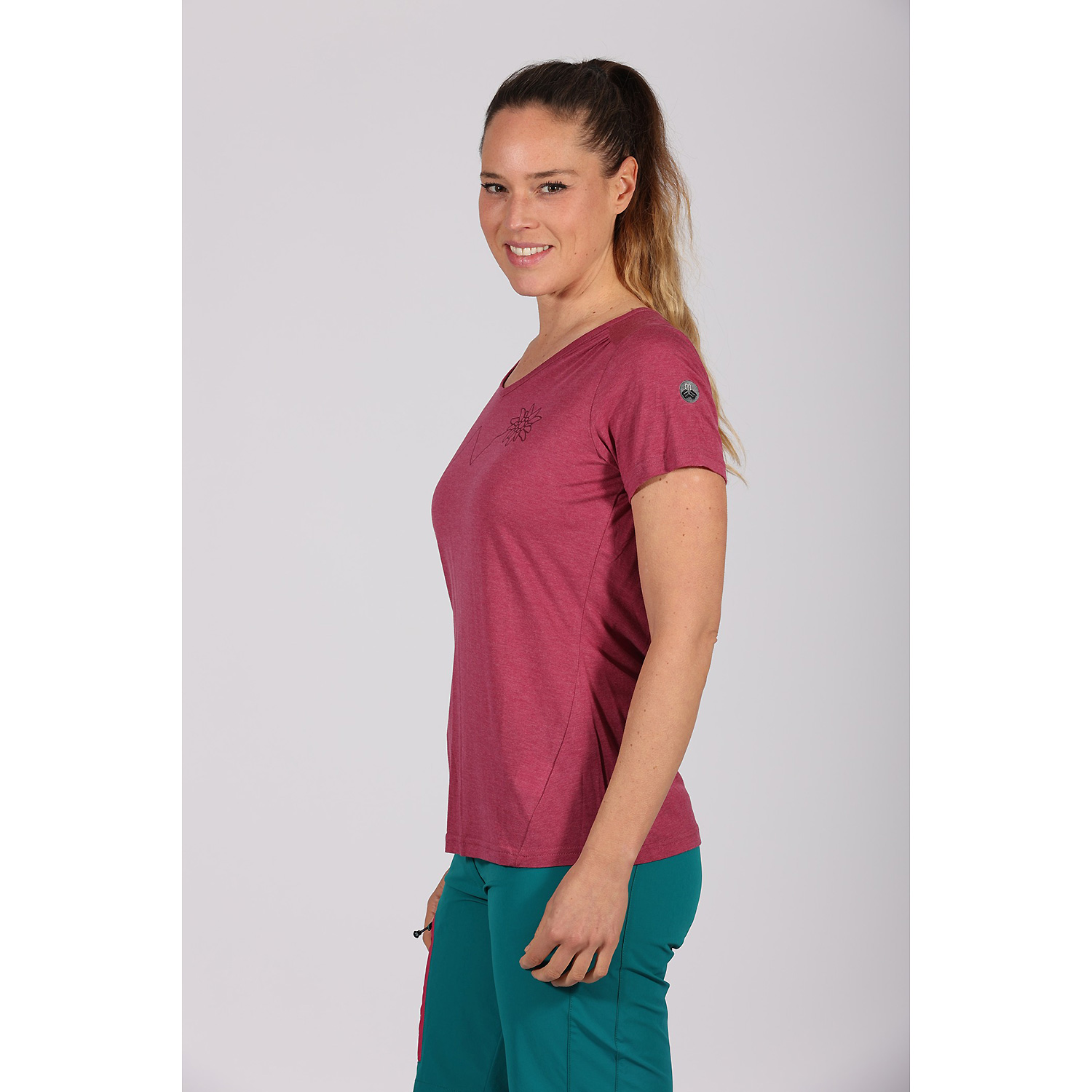 Damen Maul Sport Lila Eifelsteig - 1/2 funkt.-T-Shir 81 56 Shirt
