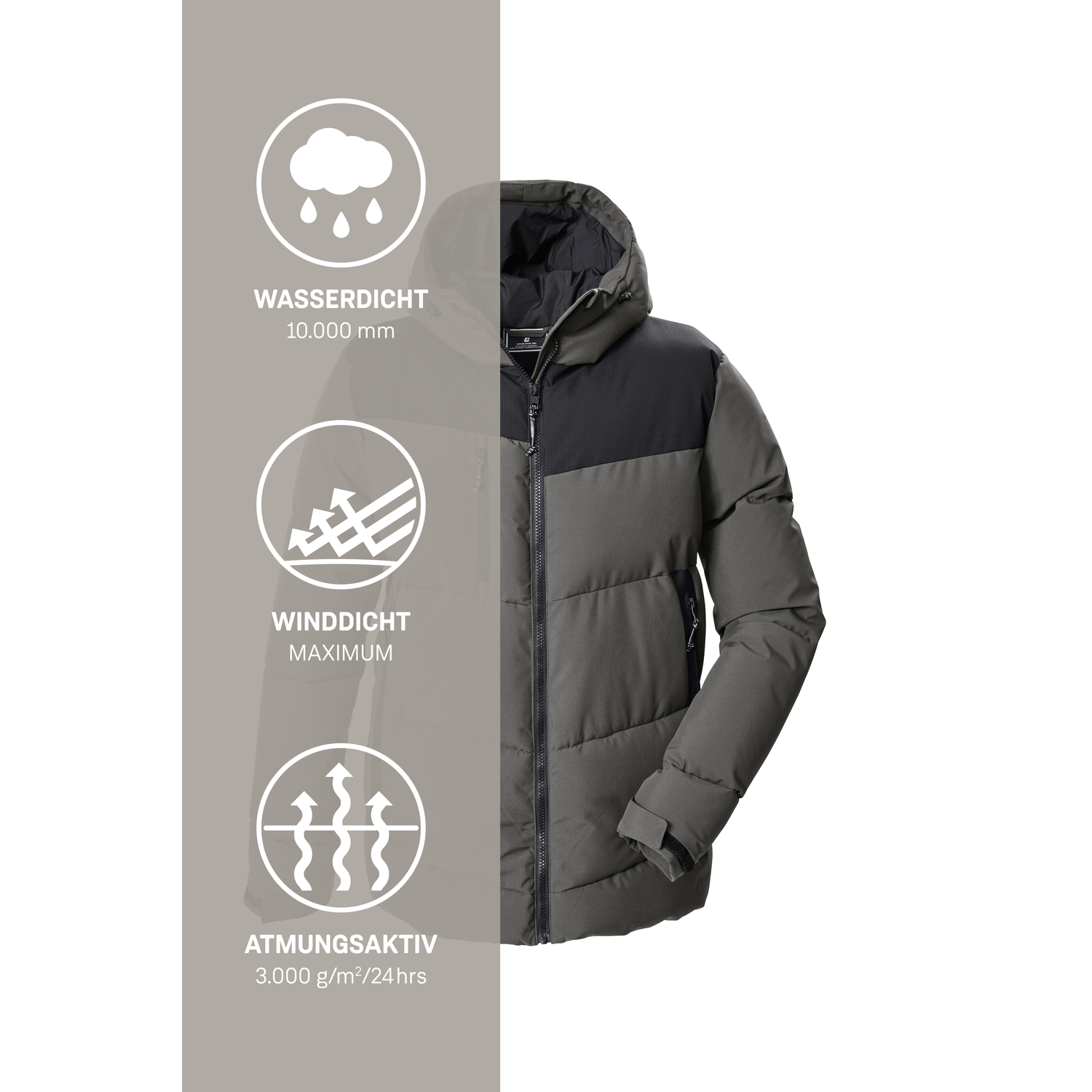Herren killtec Grau