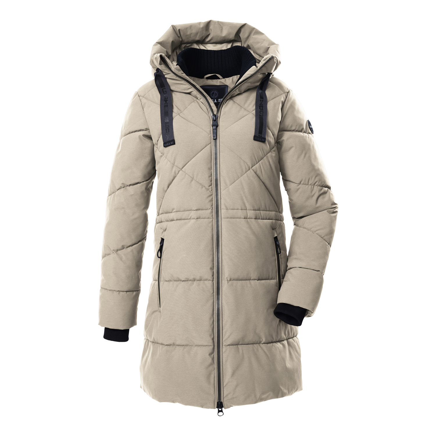 Damen G.I.G.A. DX by killtec Beige GW 56 WMN QLTD PRK 00161 46 Mantel