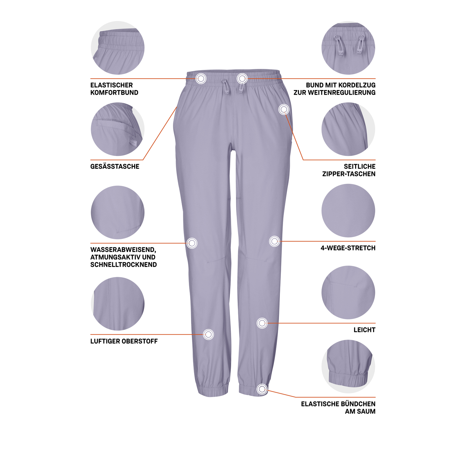 Damen killtec Violett