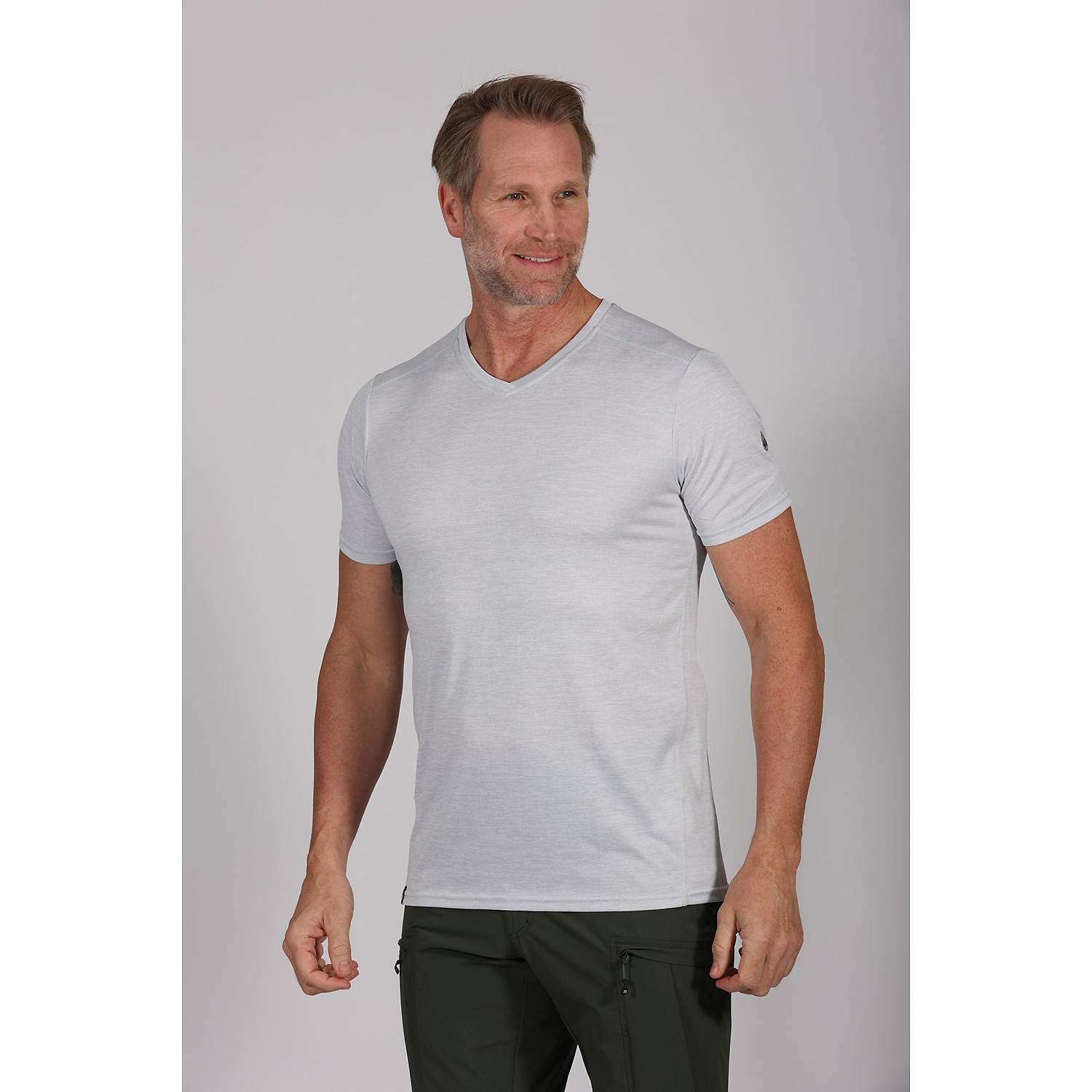 Herren Maul Sport Weiß Mike fresh - 1/2 T-Shirt 99 68 Shirt